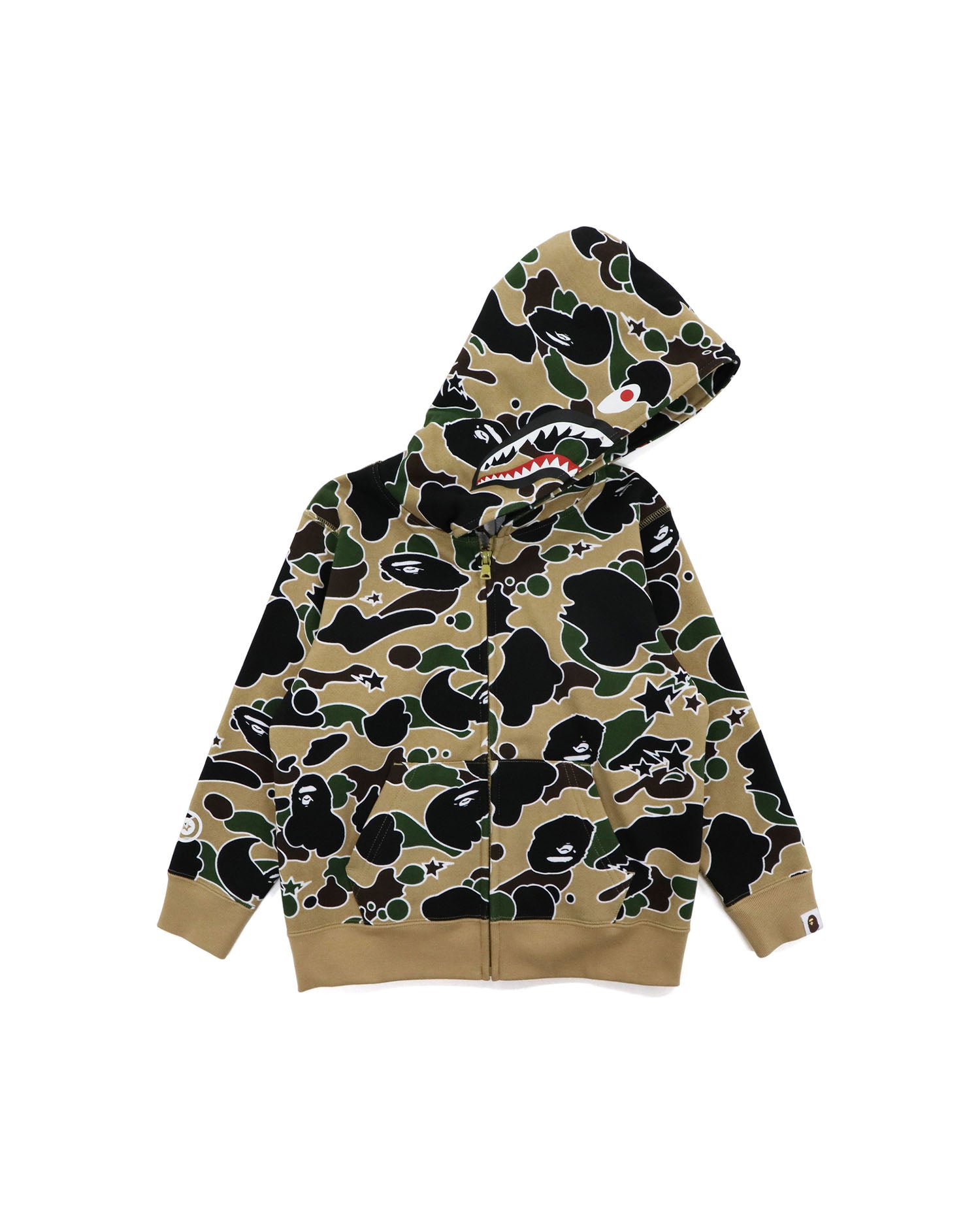 Bape star camo hoodie best sale