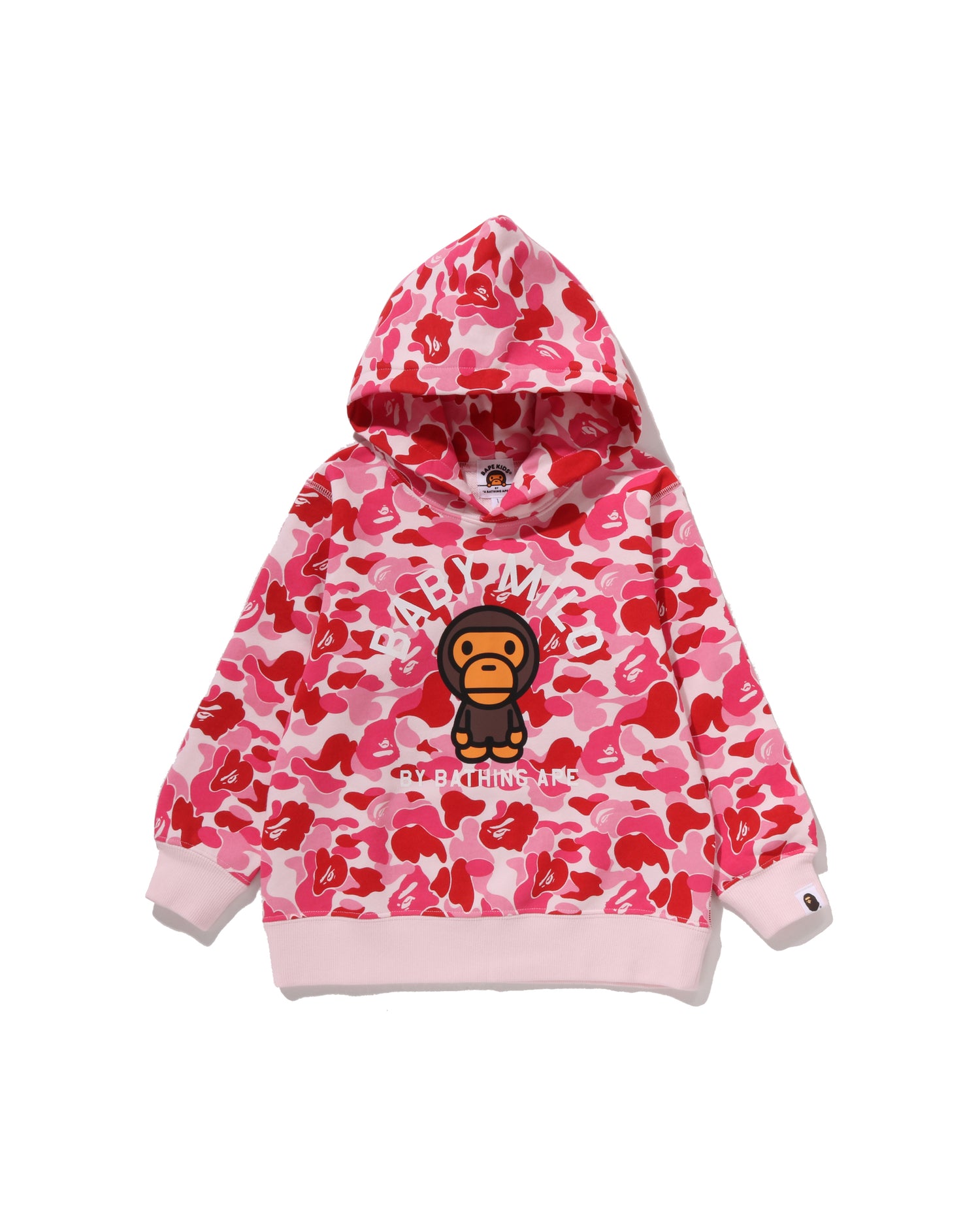 A BATHING APE® Kids Abc Camo Baby Milo Pullover Hoodie | Bape