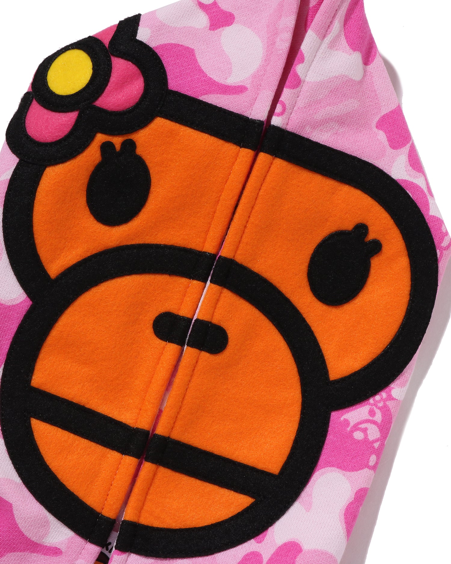 A BATHING APE® Baby Lisa Abc Camo Zip Hoodie | Bape official