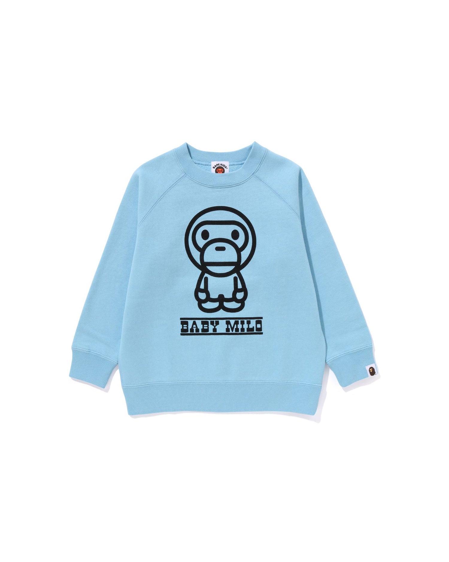 A BATHING APE® Kids Baby Milo Crewneck Sweatshirt | Bape official