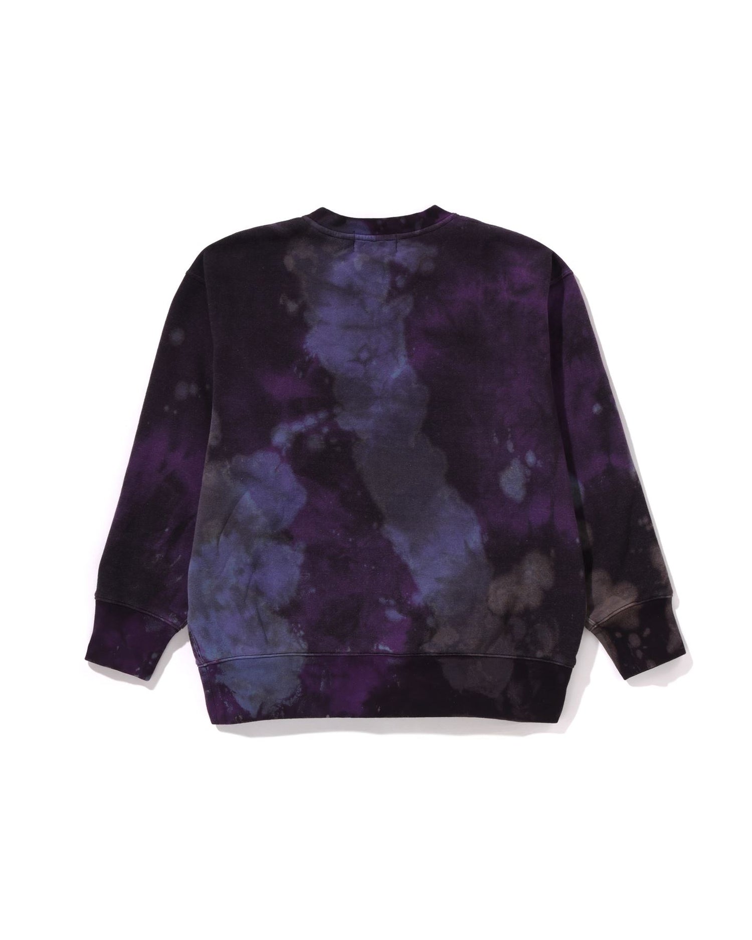 A BATHING APE® Kids Tie Dye Ape Head Relaxed Fit Crewneck
