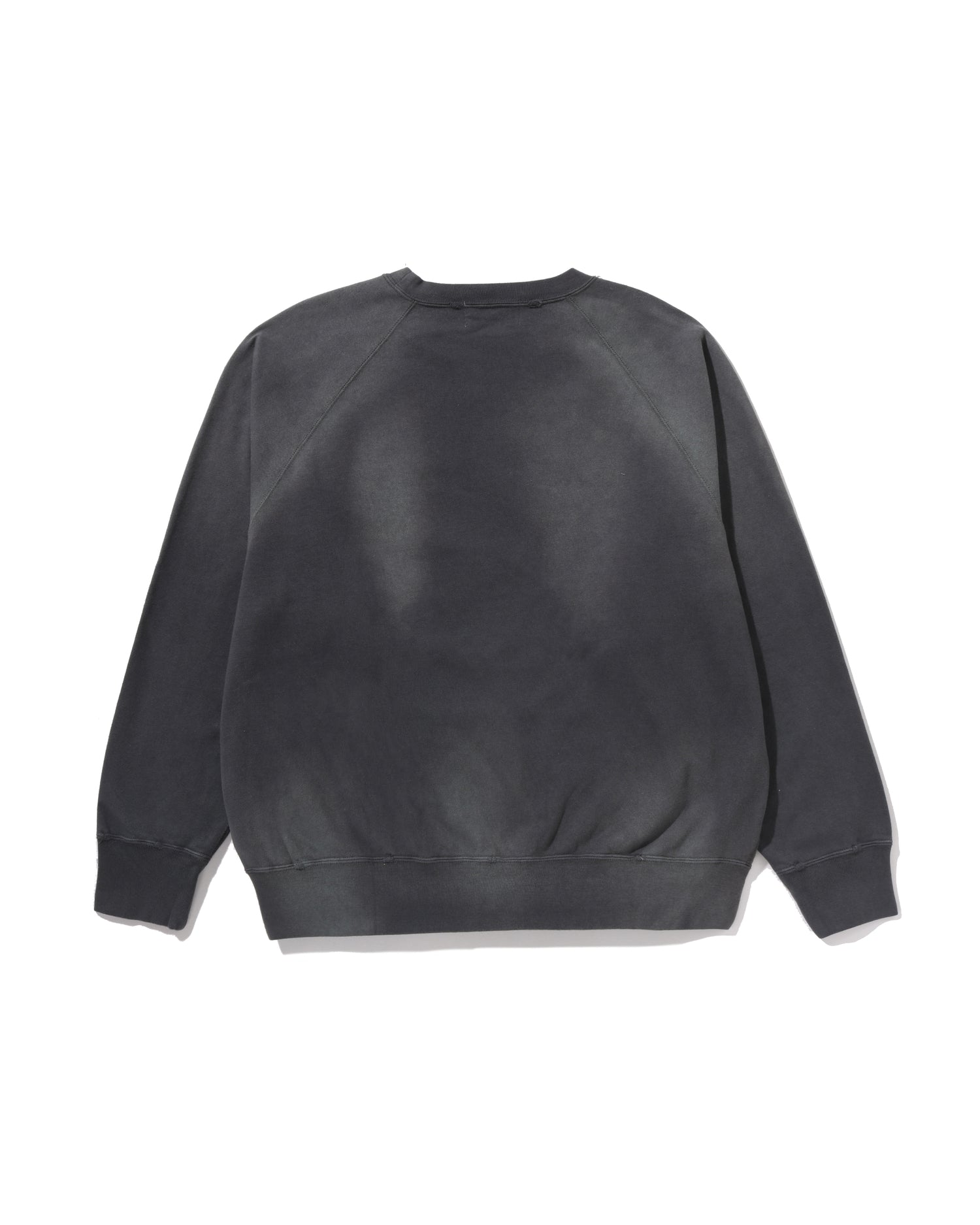 A BATHING APE® Destroy Washed Effect Relaxed Fit Crewneck