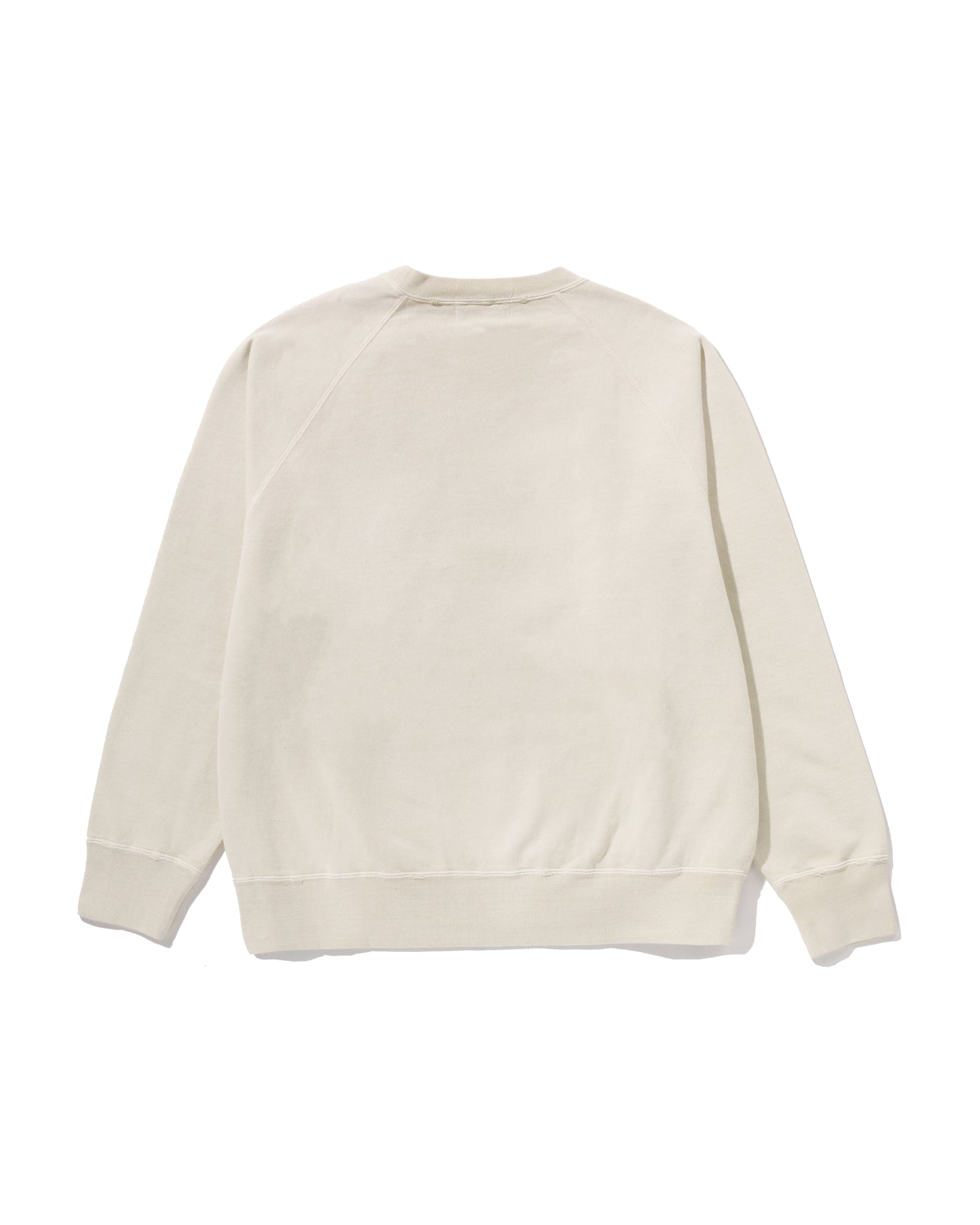 A BATHING APE® Destroy Washed Effect Relaxed Fit Crewneck