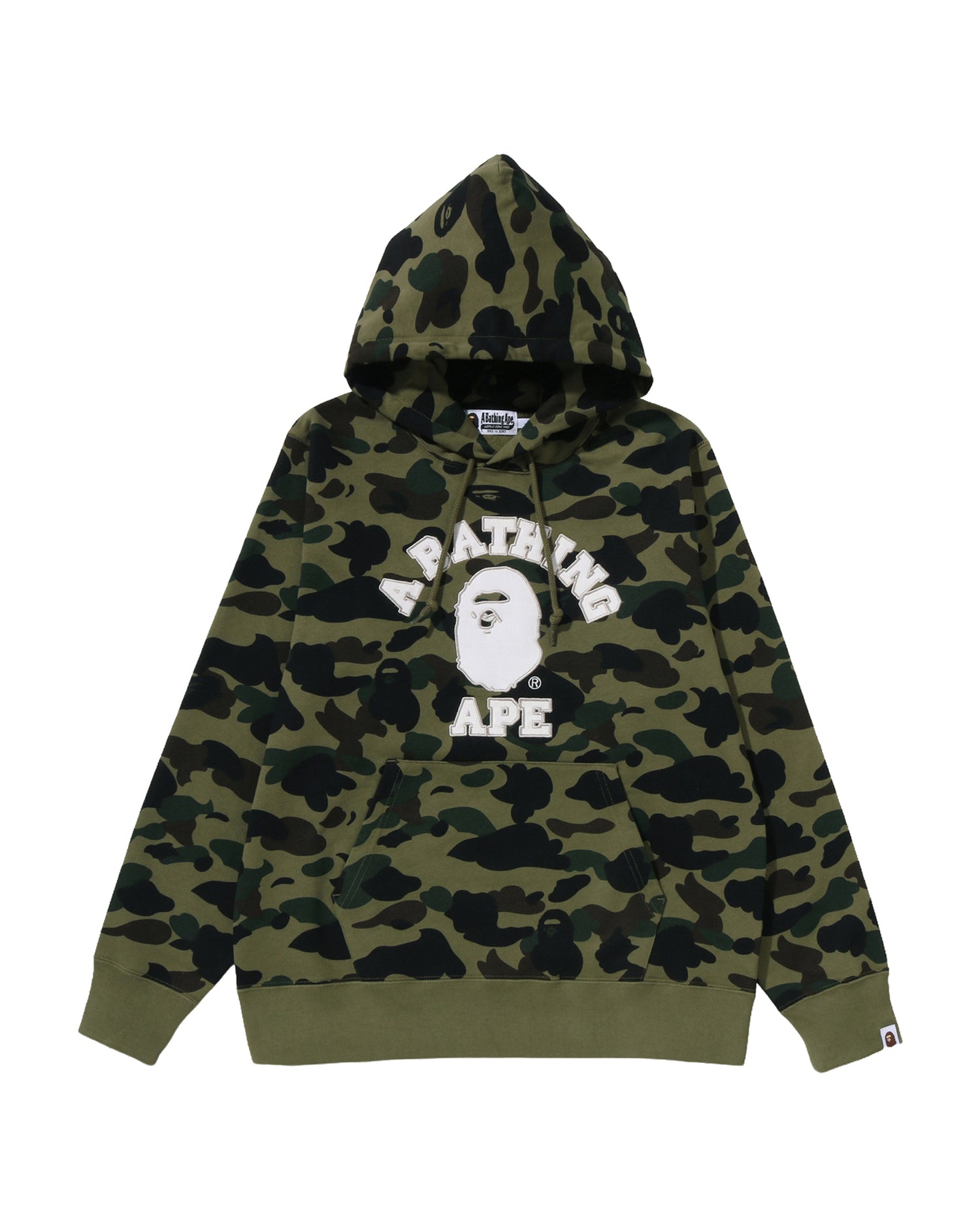 A BATHING APE® 1st Camo College Pullover Hoodie | Bape official