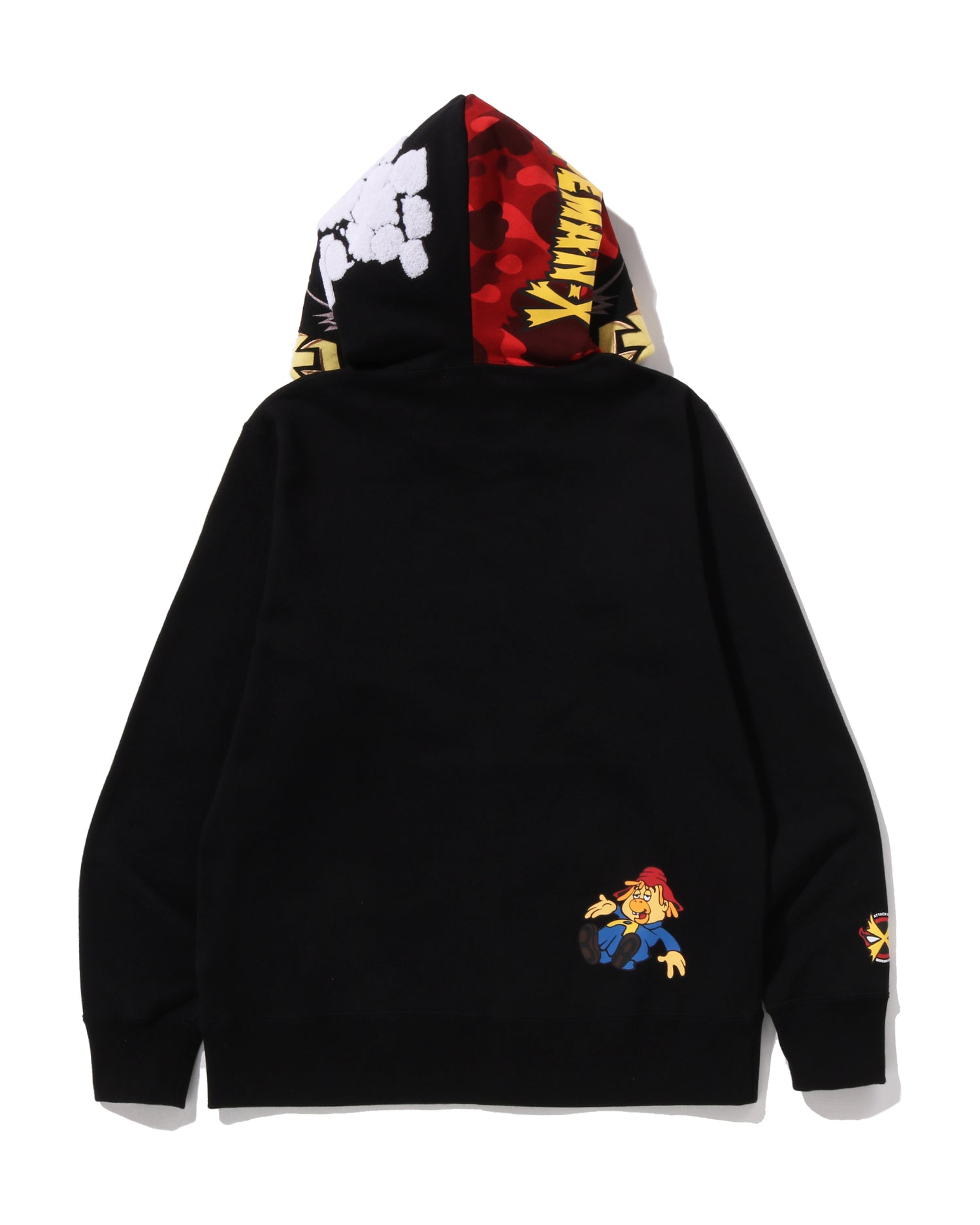 A BATHING APE® BAPEMAN-X Full Zip Hoodie | Bape official website