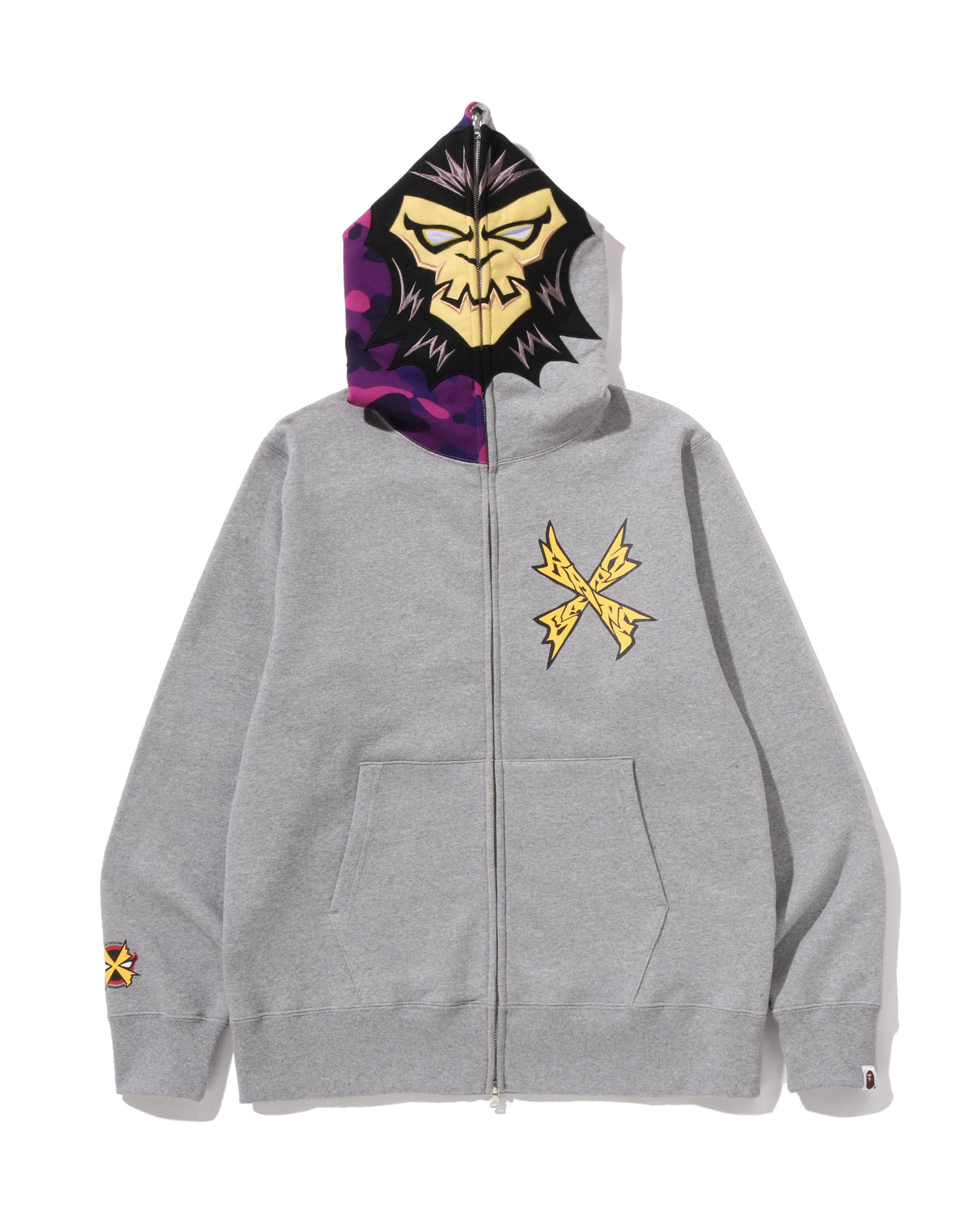 A BATHING APE® BAPEMAN-X Full Zip Hoodie | Bape official website