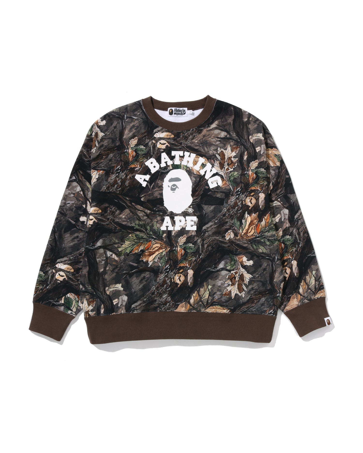 BAPE トレーナー　ストーン　エイプ　 ape A BATHING APE A BATHING APE（アベイシングエイプ）の「ABC CAMO CRYSTAL STONE