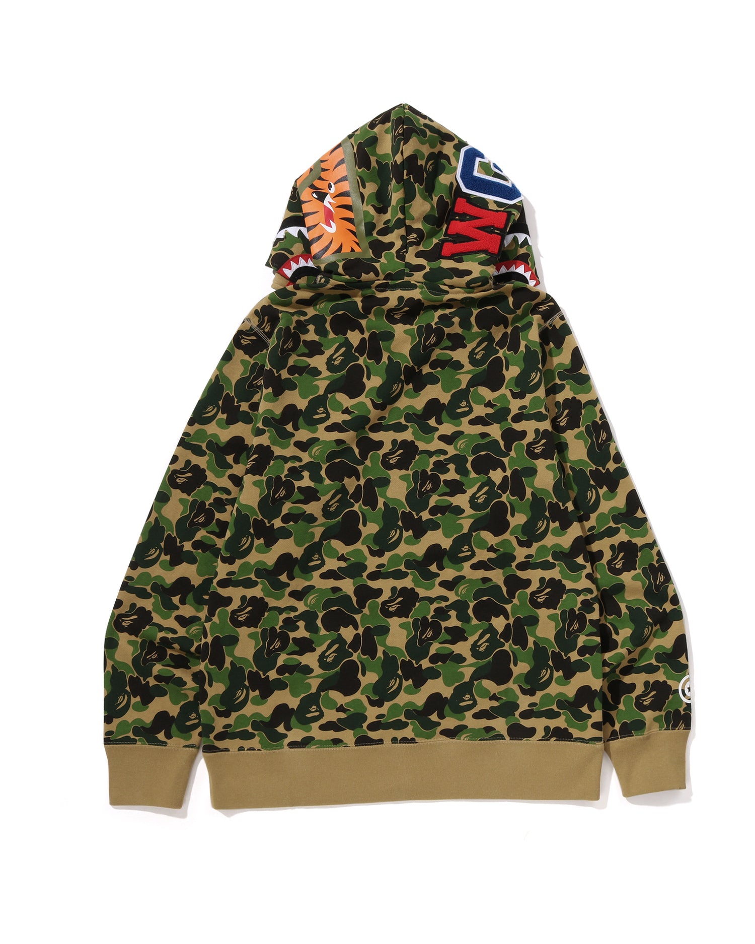 A BATHING APE® Abc Camo Double Shark Full Zip Hoodie | Bape