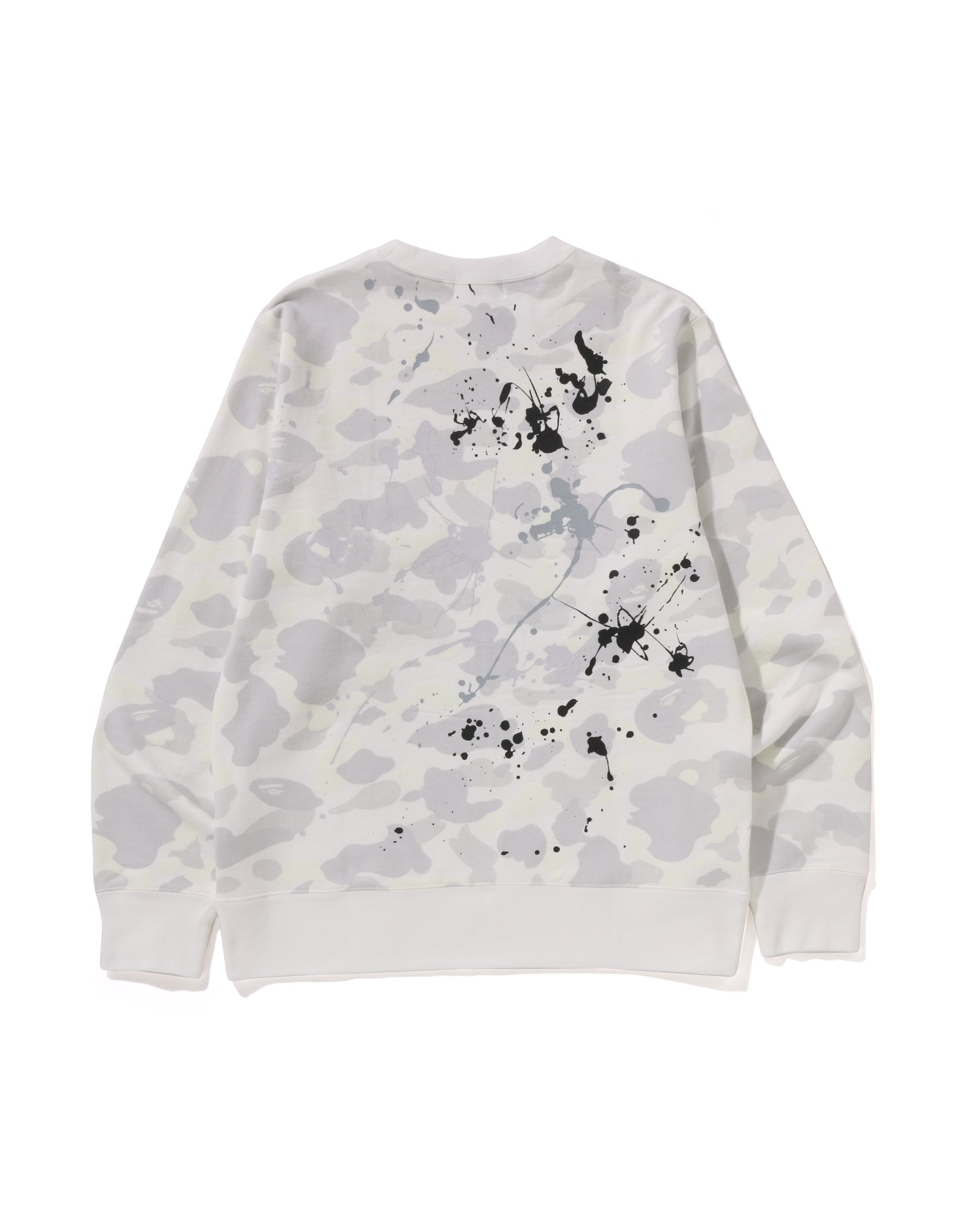 A BATHING APE® City Camo Painting Crewneck Sweatshirt | Bape