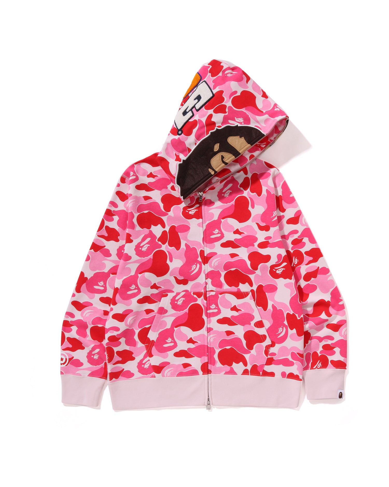 A BATHING APE® Abc Camo 2nd Ape Full Zip Hoodie | Bape