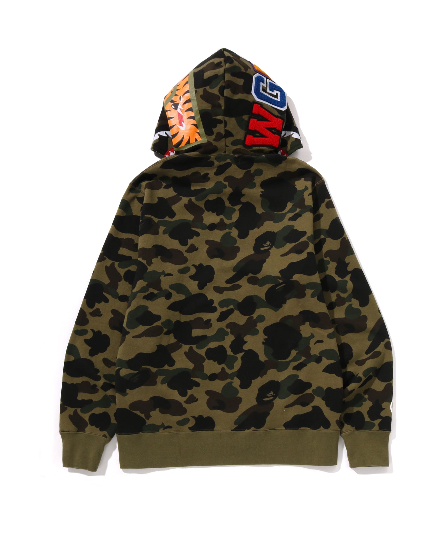 トップス BAPE 1ST SHARK FULL ZIP HOODIE A BATHING APE® 1st Camo Shark Full Zip Hoodie | Bape