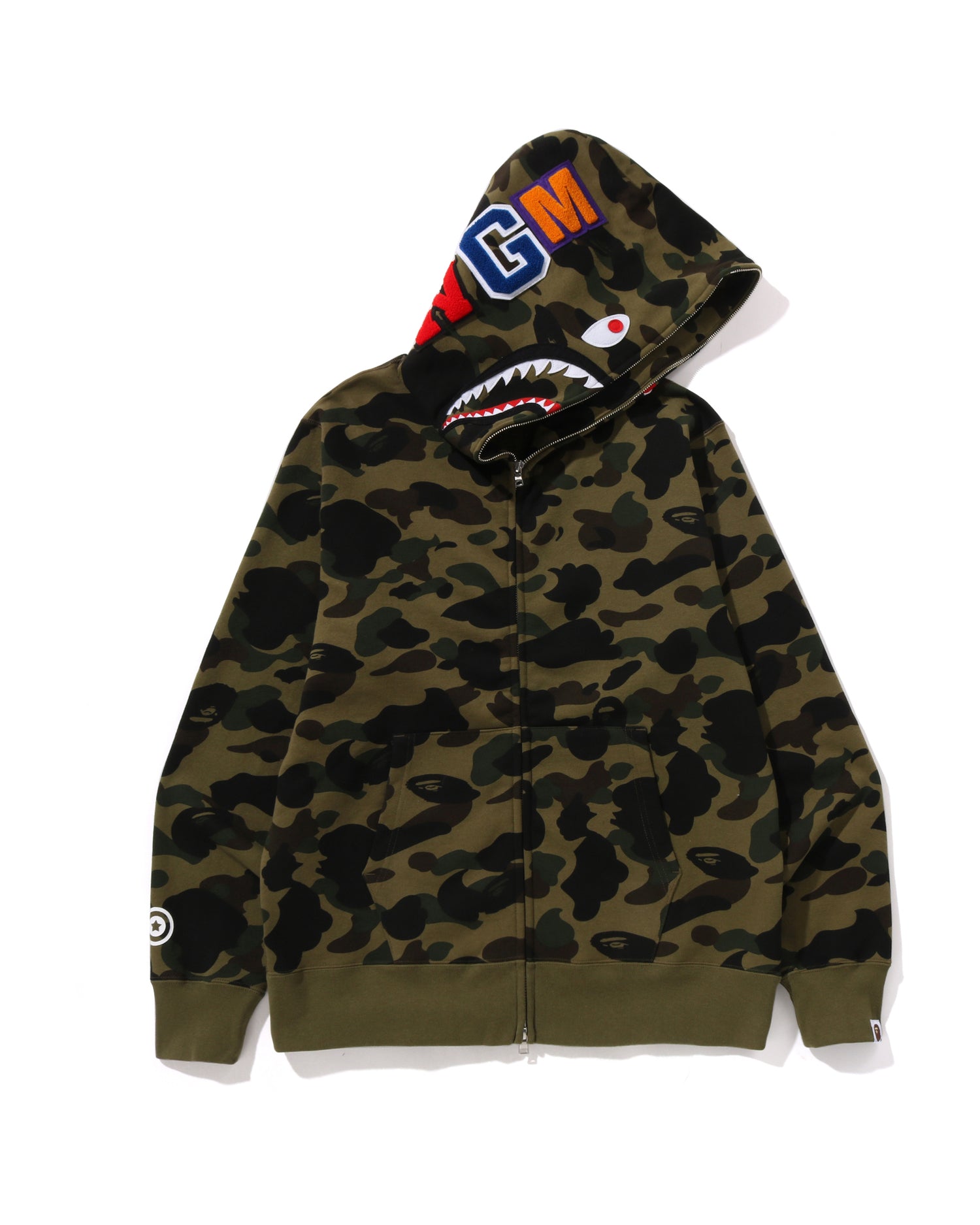 A BATHING APE® 1st Camo Shark Full Zip Hoodie | Bape official