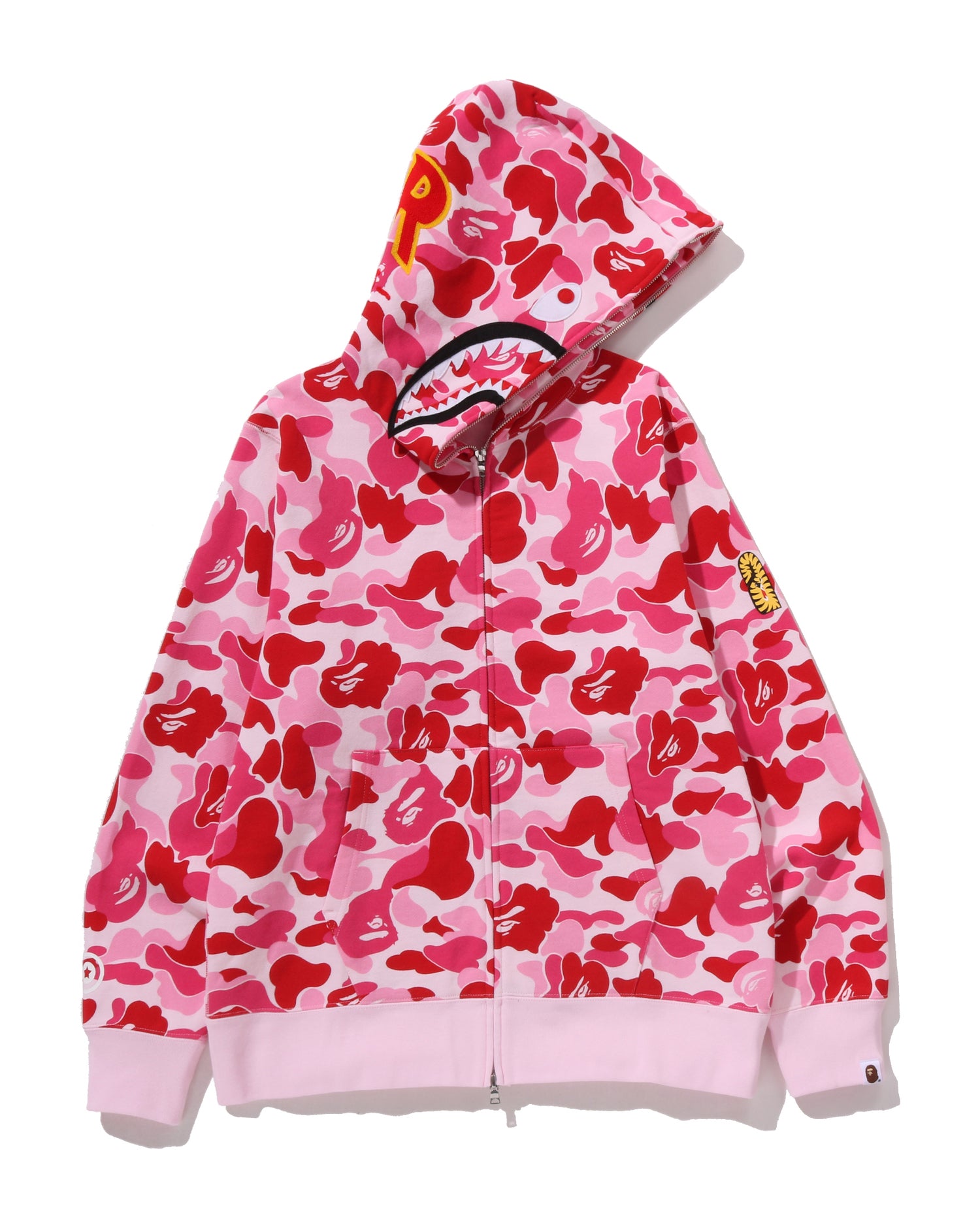 A BATHING APE® Abc Camo 2nd Shark Full Zip Hoodie | Bape official