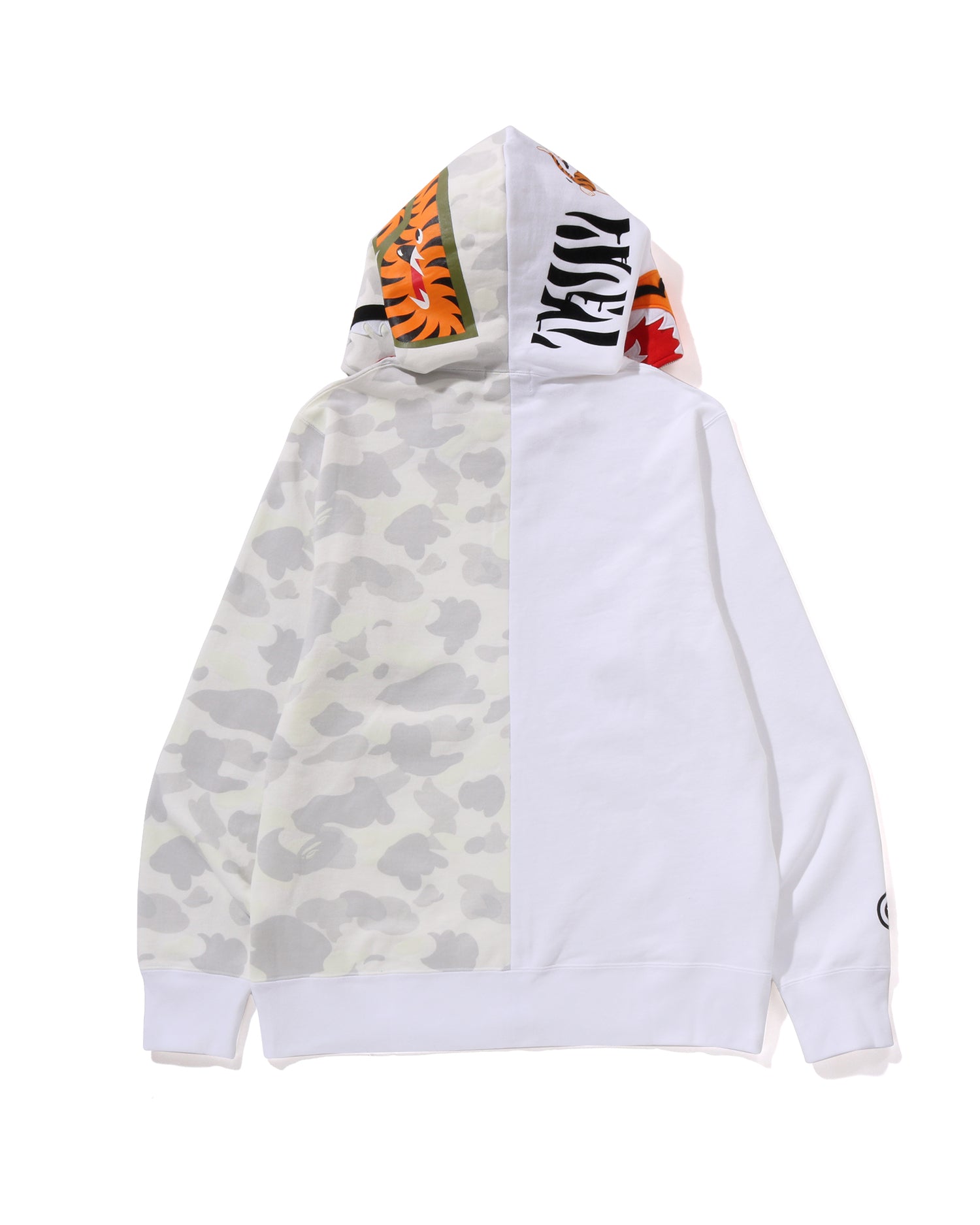 A BATHING APE® City Camo Tiger Shark Full Zip Hoodie | Bape