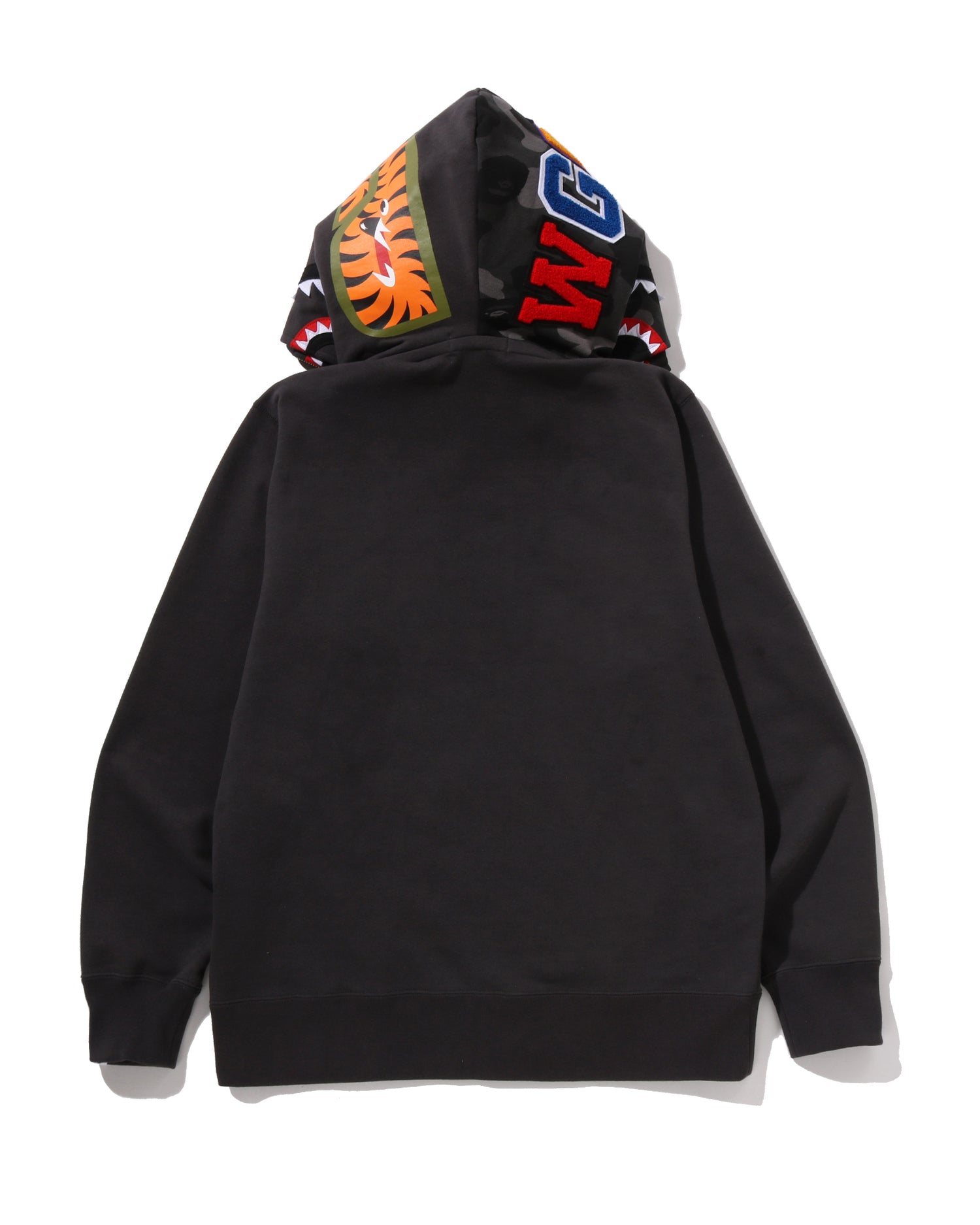 シャークフードパーカー A BATHING APE® Color Camo Shark Full Zip Double Hoodie | Bape