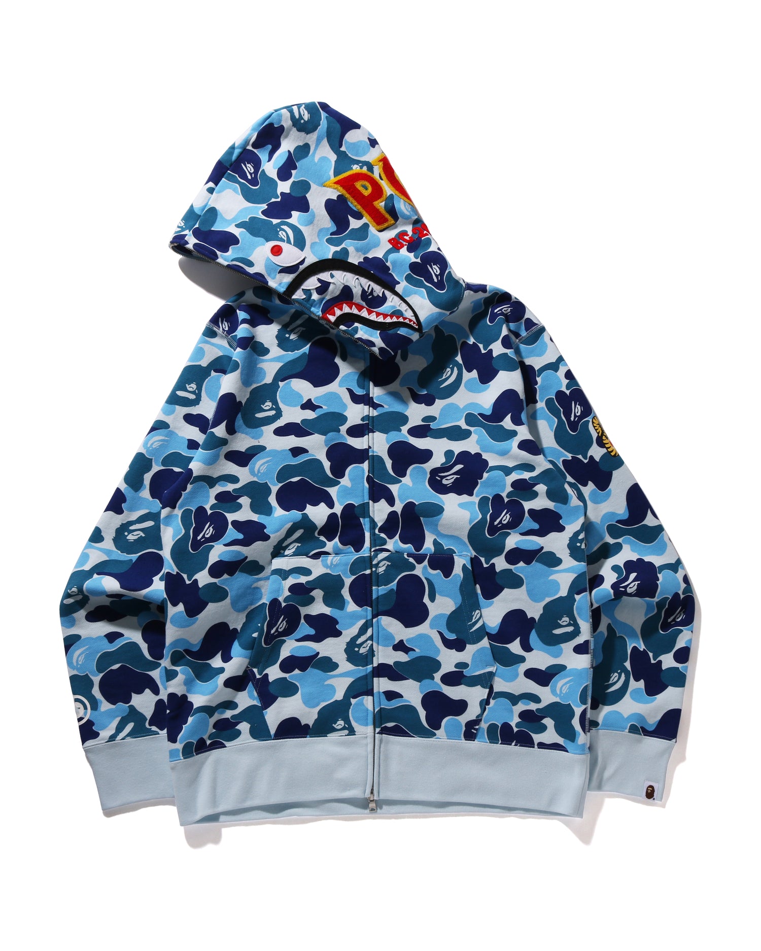 A BATHING APE® Abc Camo Shark Full Zip Hoodie | Bape