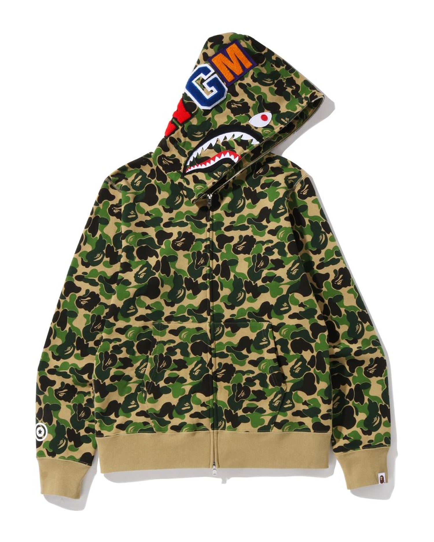A BATHING APE ABC Camo ラグ ABC CAMO PATCHWORK RELAXED FIT ZIP HOODIE MENS – eu.bape.com
