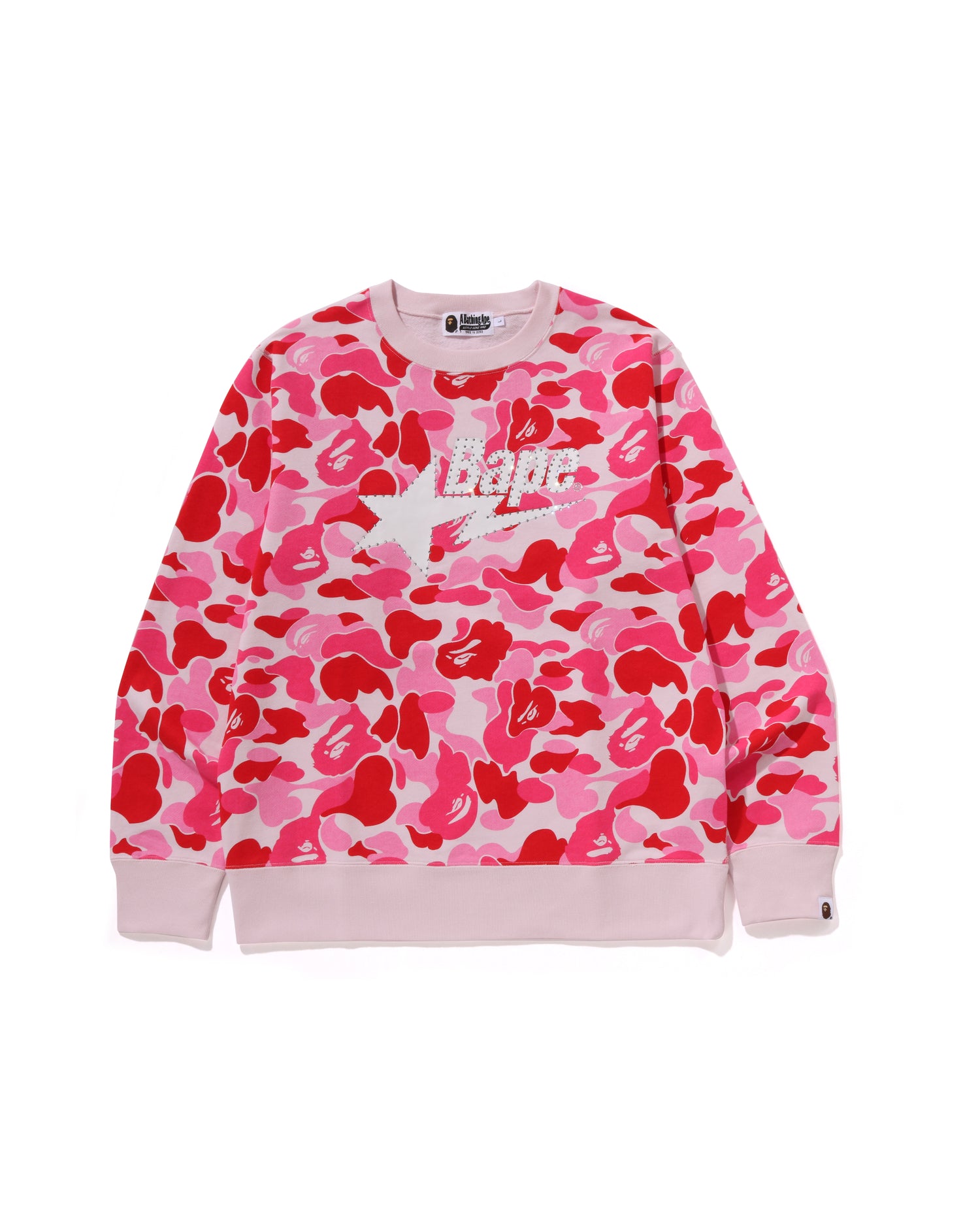 A BATHING APE スウェット ライトストーン A BATHING APE® ラインストーン パーカー | グレー | FARFETCH JP