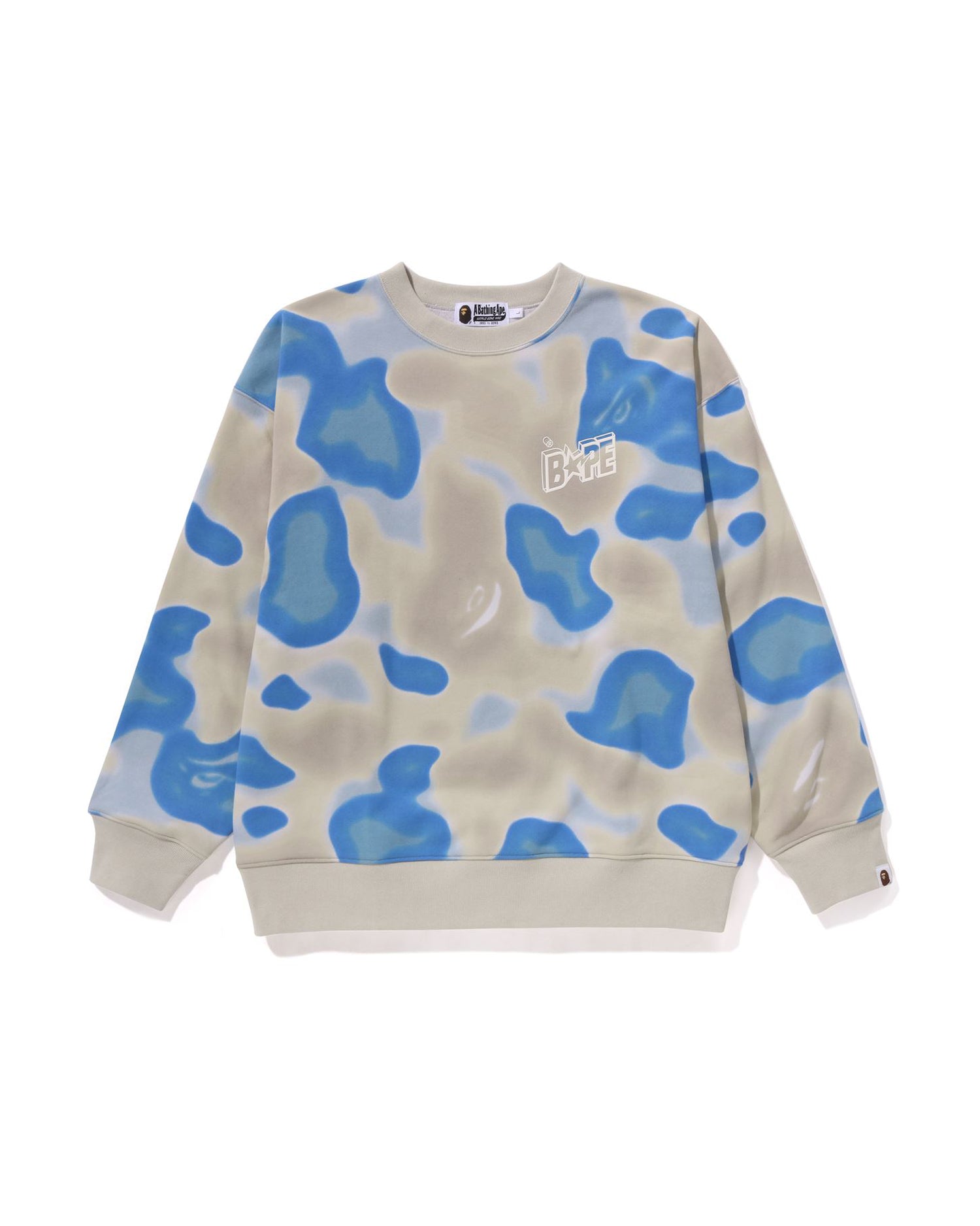 A BATHING APE® Liquid Camo BAPE STA Crewneck Sweat | Bape