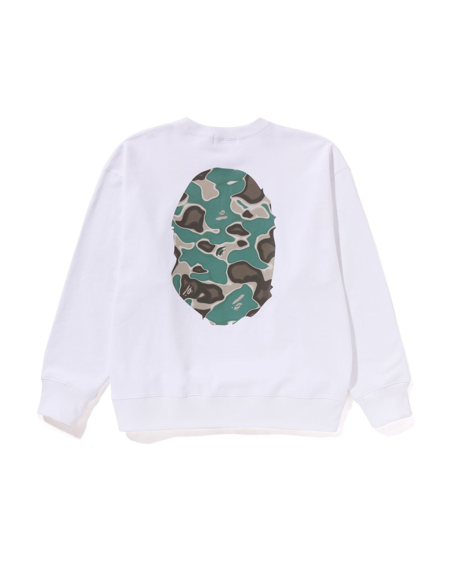 ★BAPE AAPE FACE クルーネックスウェットシャツ 01★ A BATHING APE トレーナー スウェット FACE CREWNECK SWEATSHIRT