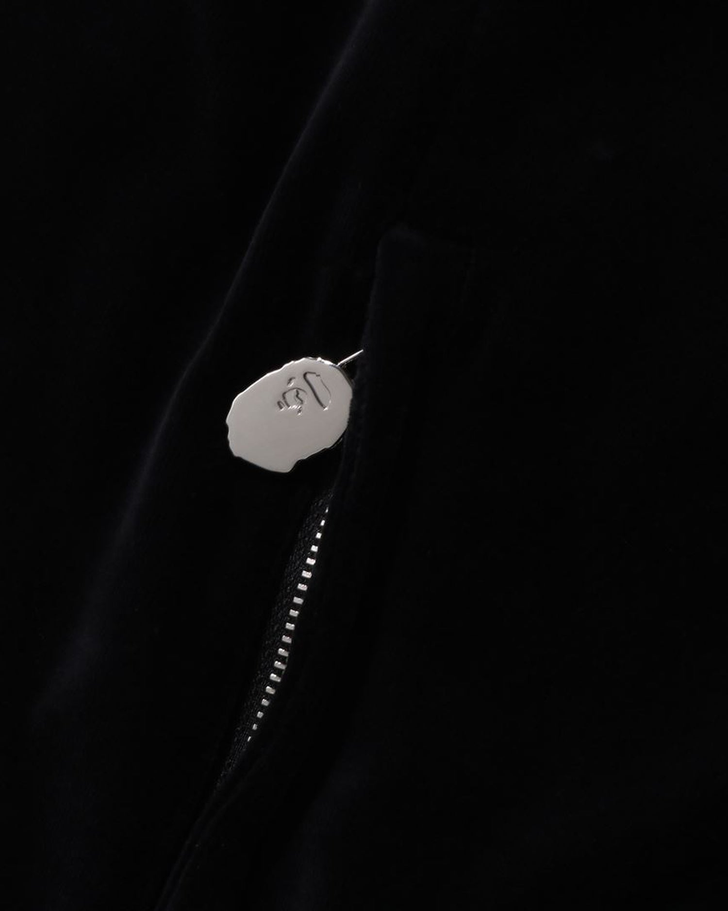 A BATHING APE® Metal Logo Pin Track Jacket | Bape official