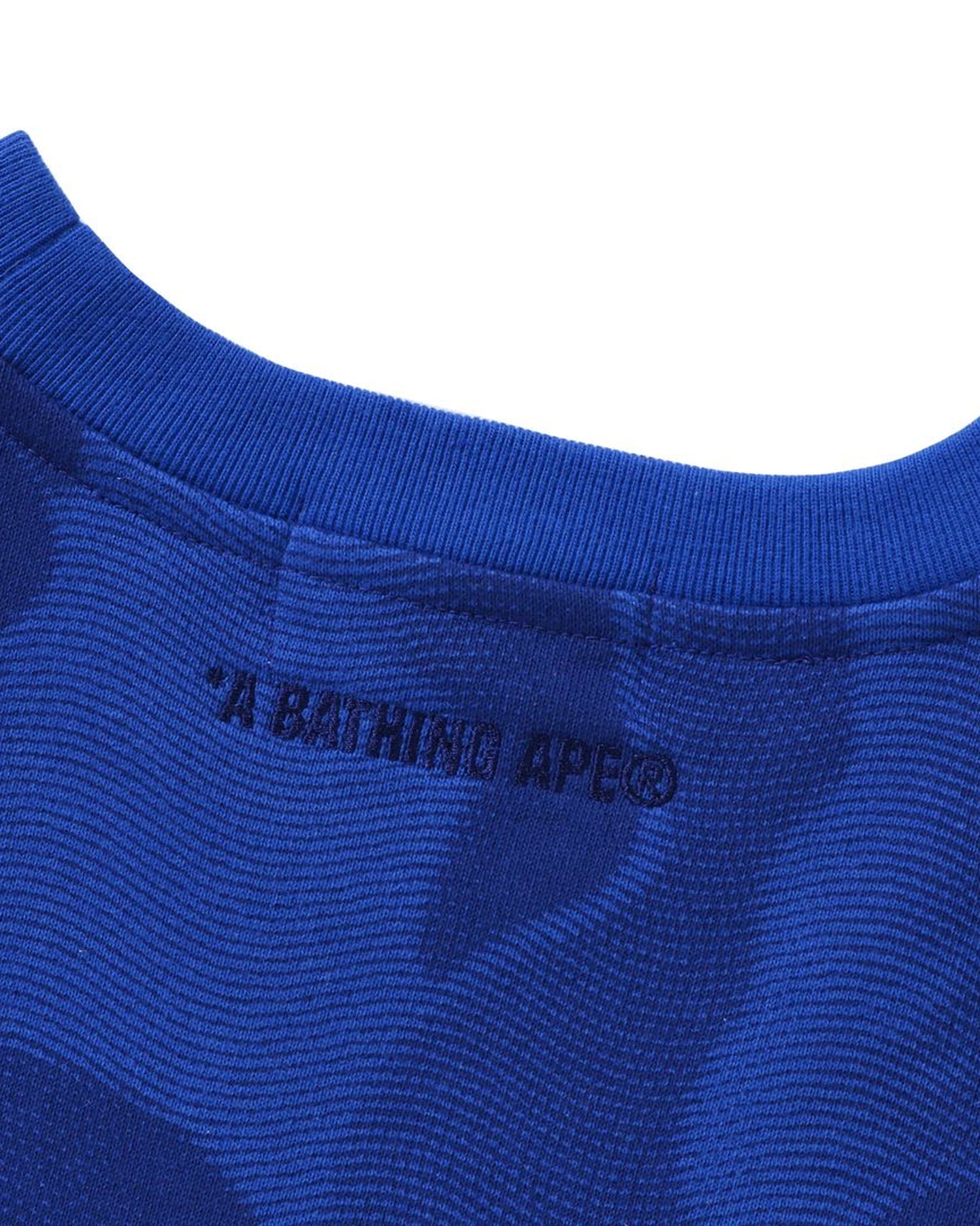 BAPE 青系カモフラージュ トレーナー BAPE 青系カモフラージュ トレーナー BAPE 青系カモフラージュ