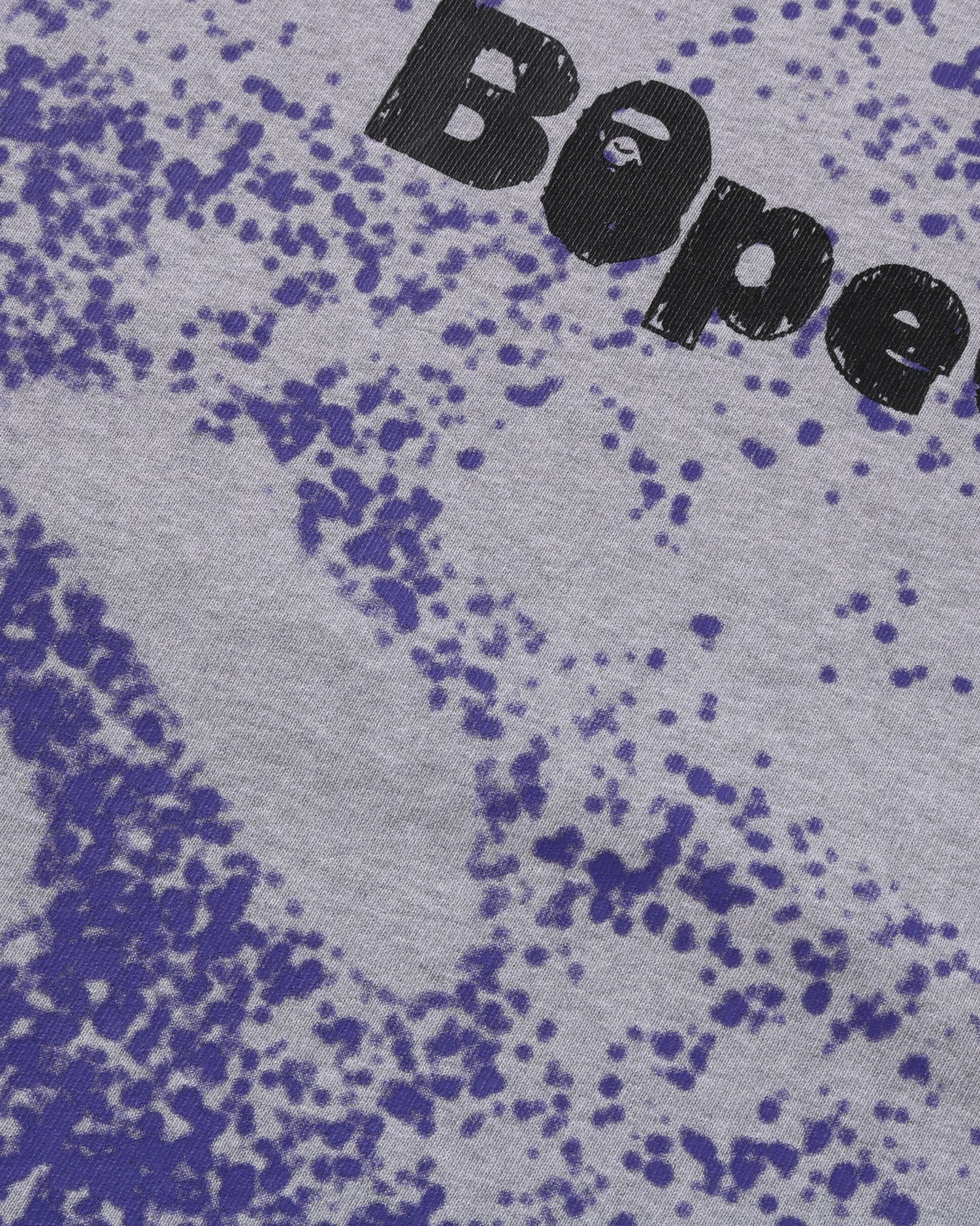A BATHING APE® Spray Print Logo Relaxed Fit Crewneck