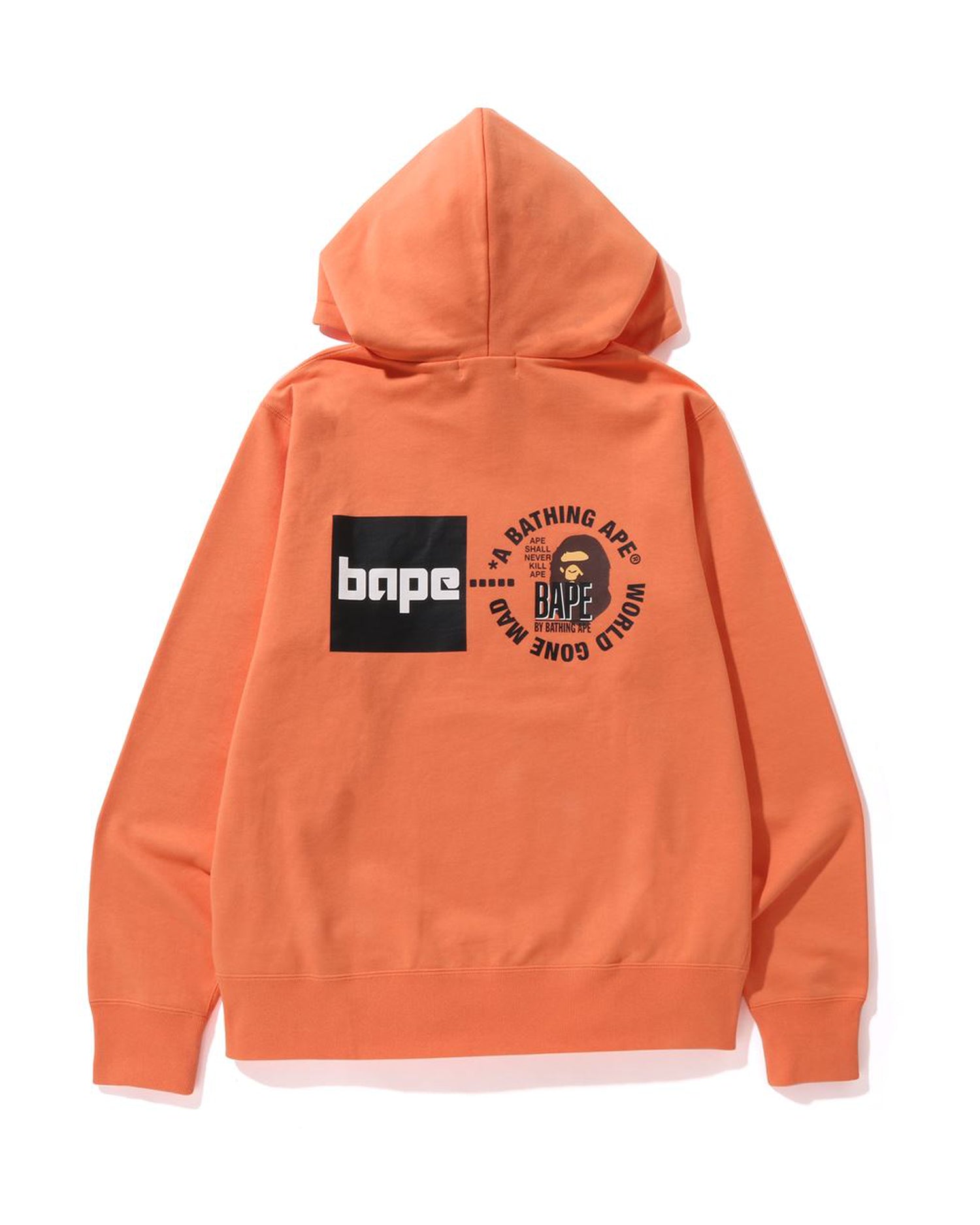 a bathing ape スウェット A BATHING APE® Washed Effect College Patch Relaxed Fit