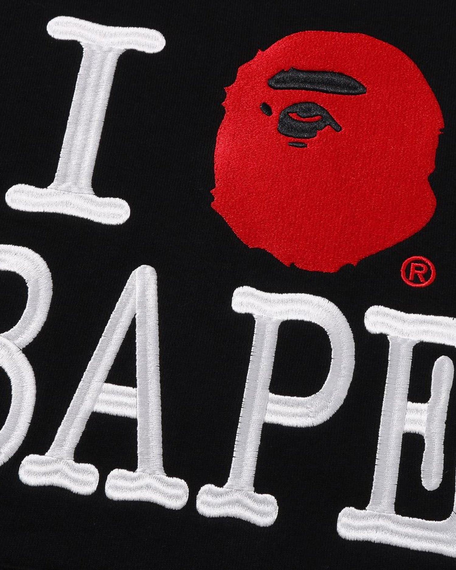 A BATHING APE® I Love BAPE Pullover Hoodie | Bape official