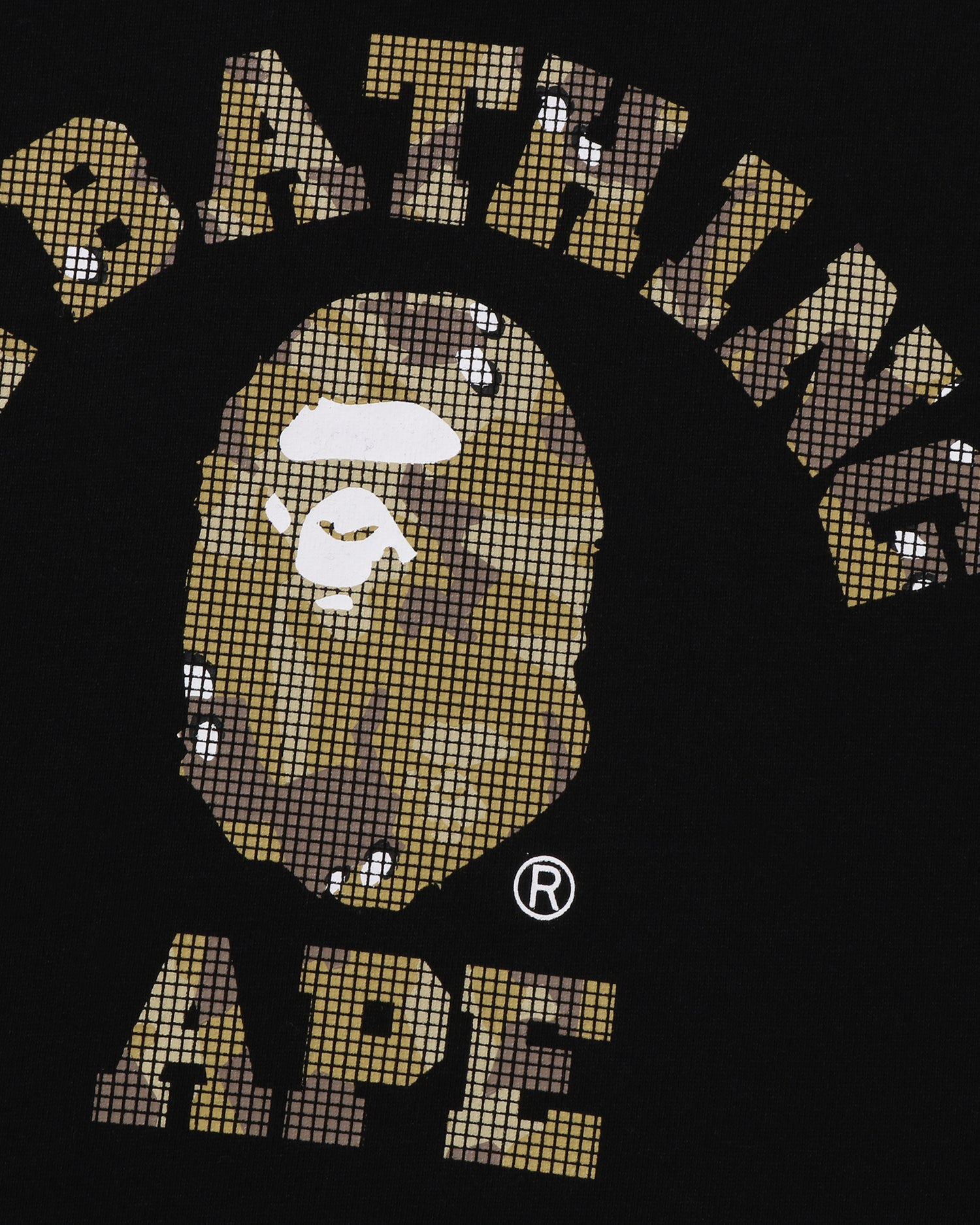 A BATHING APE® Bitmap College Pullover Hoodie | Bape