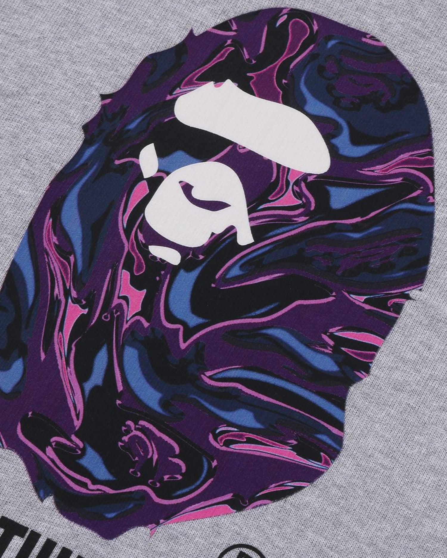 A BATHING APE® Marbling Camo By Bathing Ape Relaxed Fit