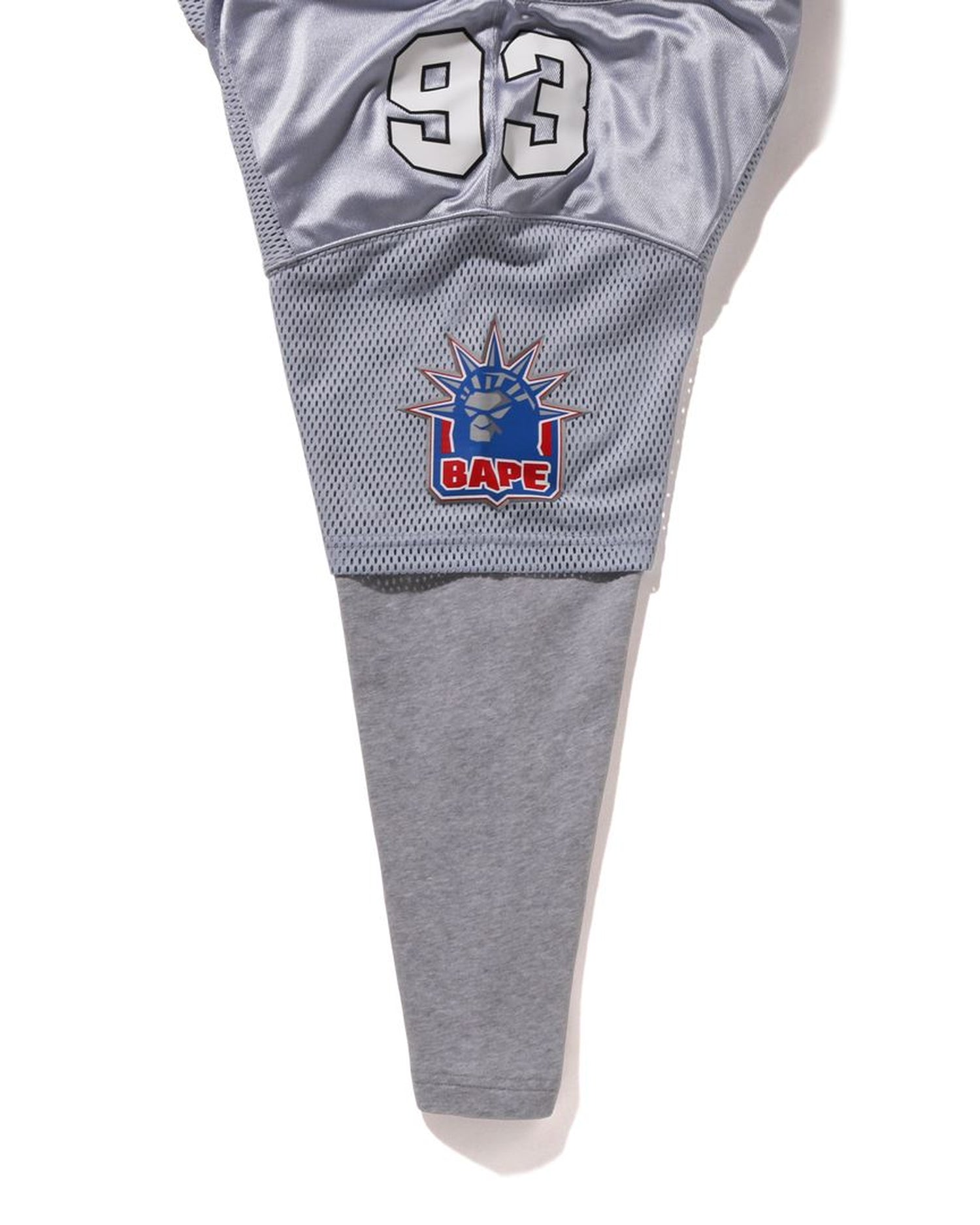 A BATHING APE® Multi Logo Layered Sleeves Relaxed Fit A BATHING APE® Multi Logo Layered Sleeves Relaxed Fit
