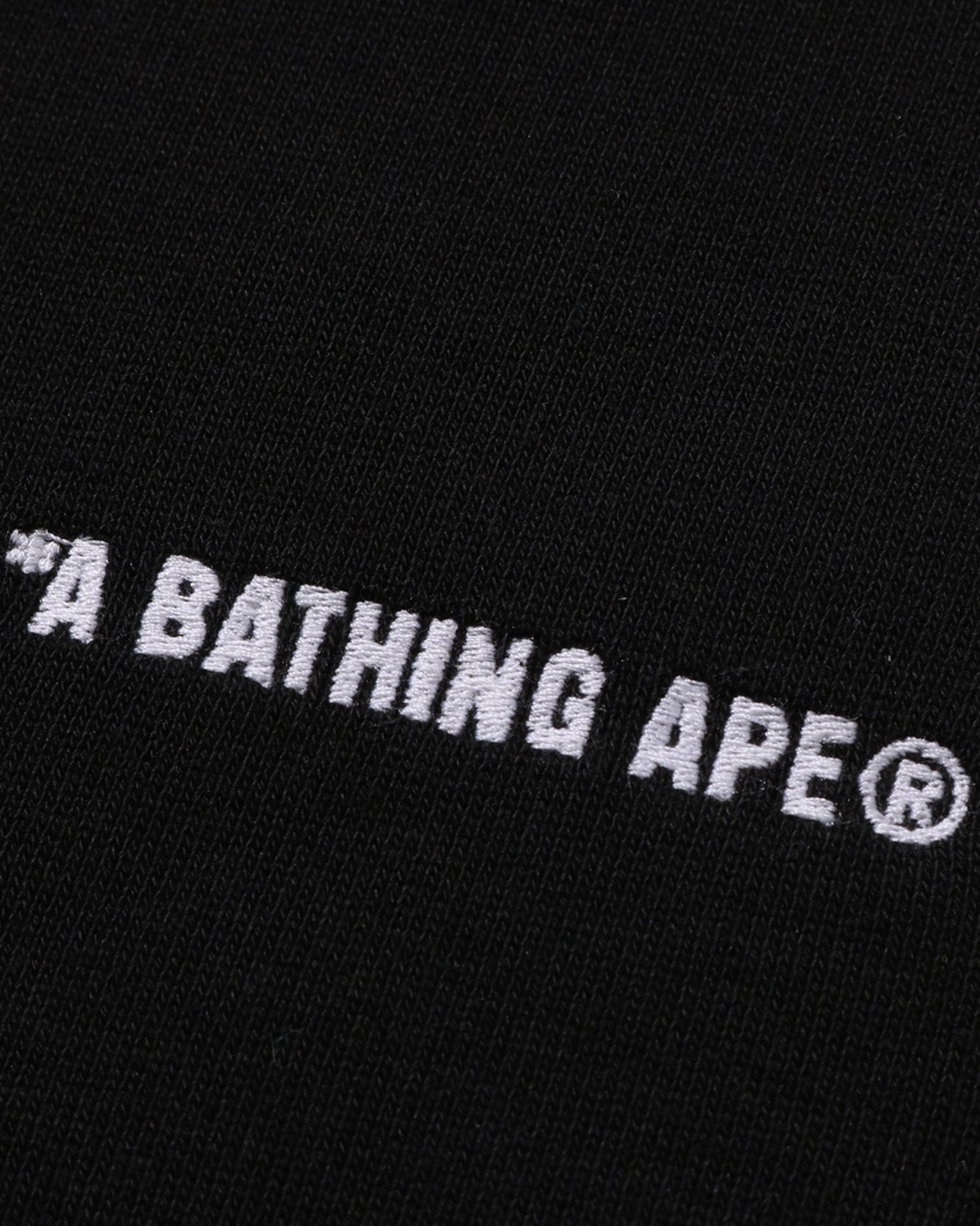 A BATHING APE® 1st Camo Blocking Raw Edge Hoodie | Bape