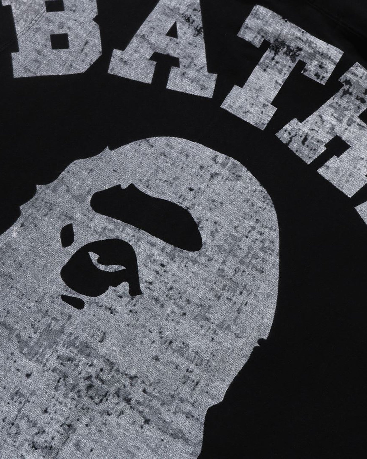 【BAPE】BAPE BLACK ROPE STITCH WASHED TEE 要在庫確認 us.bape.com