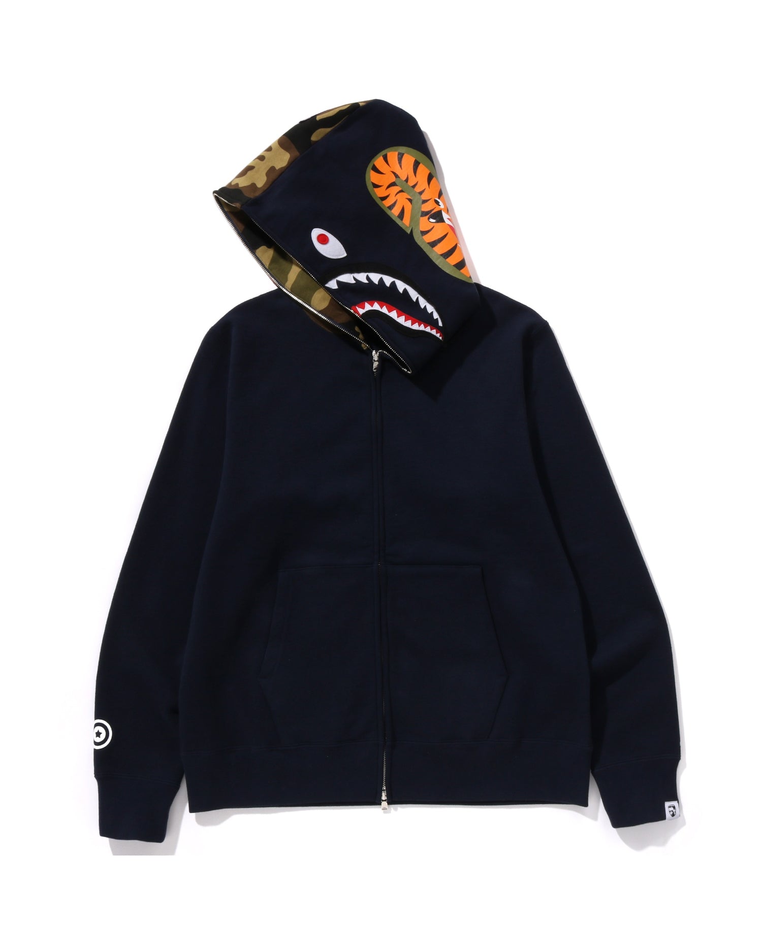 Men's Full-Zip good Sharkai Hoodie (AOP)