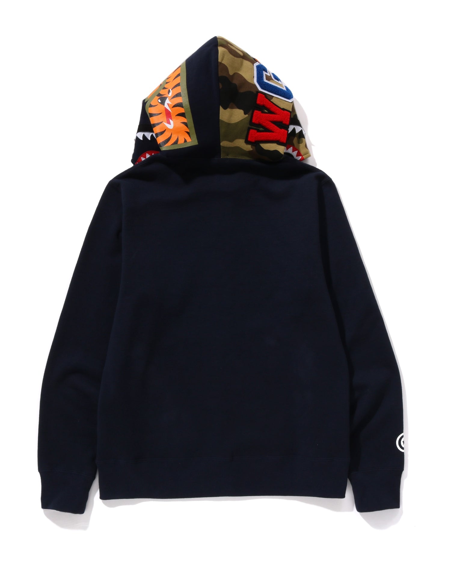 BAPE Shark hot Full Zip Hoodie Camo Hood Black