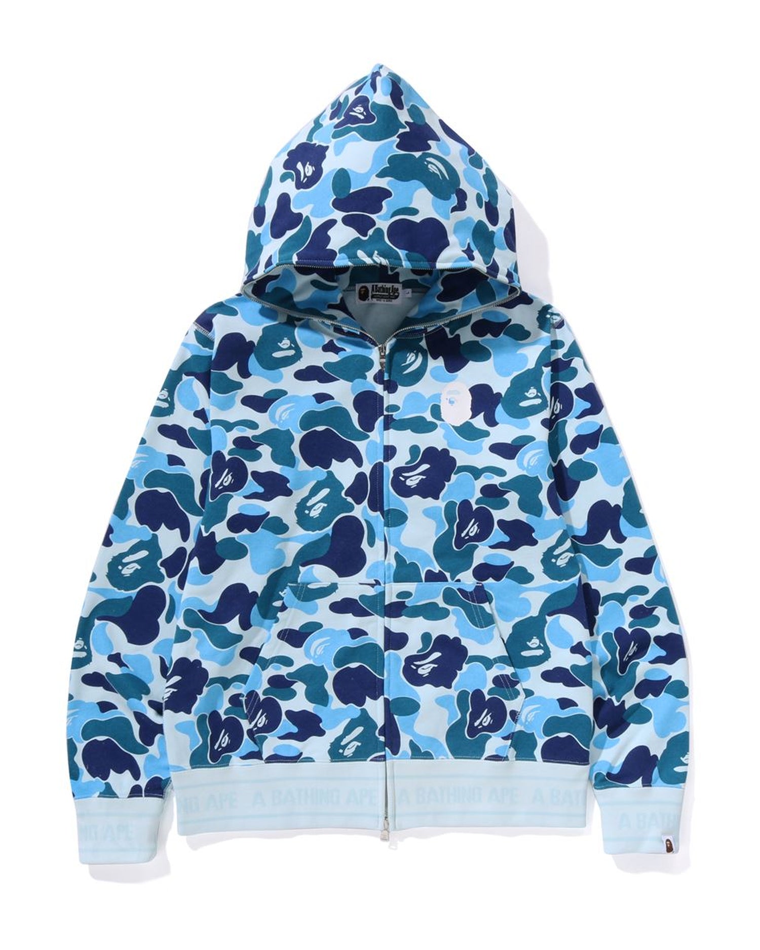 Abc Camo Logo Rib Full Zip Hoodie