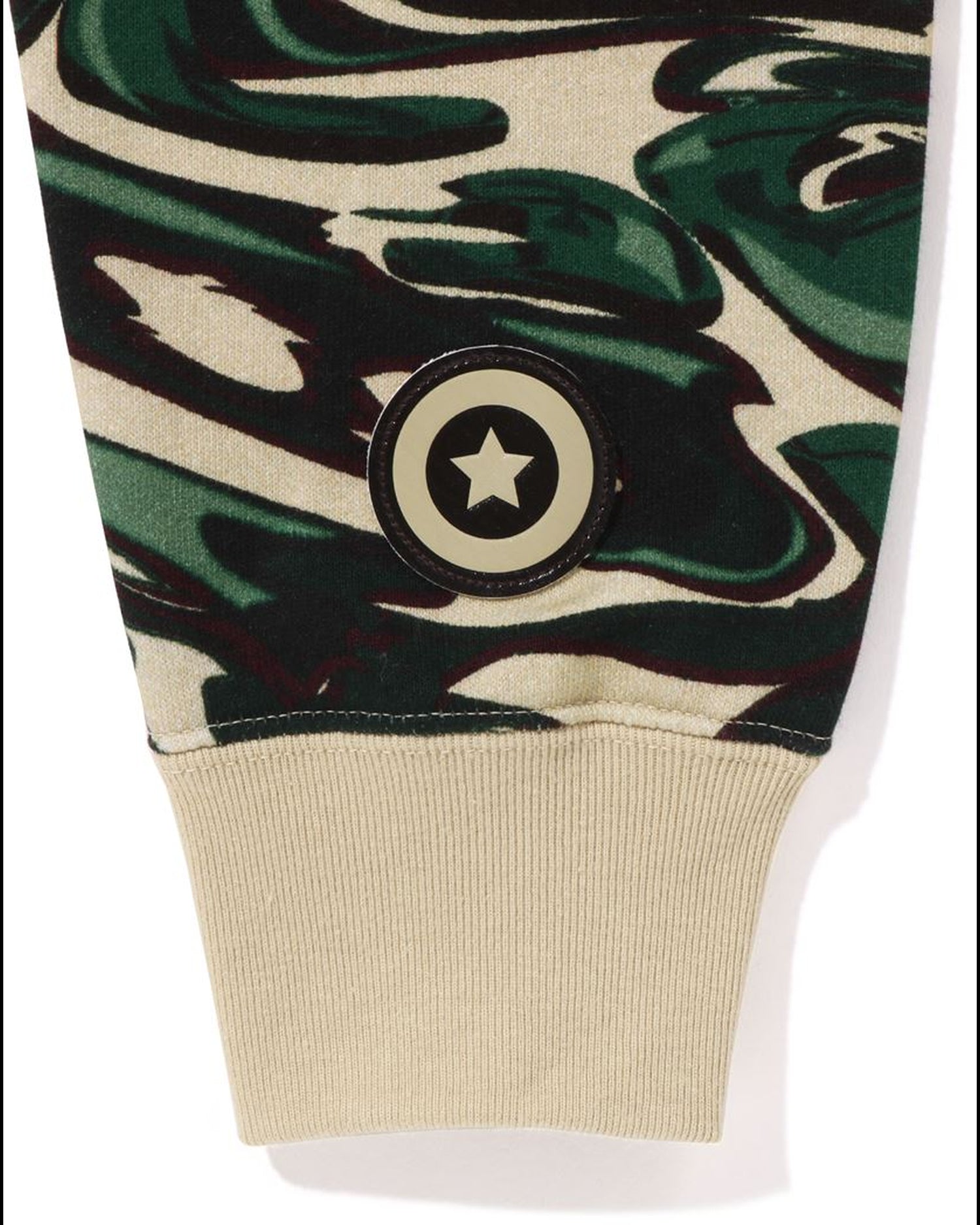 A BATHING APE® Marbling Camo Shark Relaxed Fit Full Zip A BATHING APE® Marbling Camo Shark Relaxed Fit Full Zip