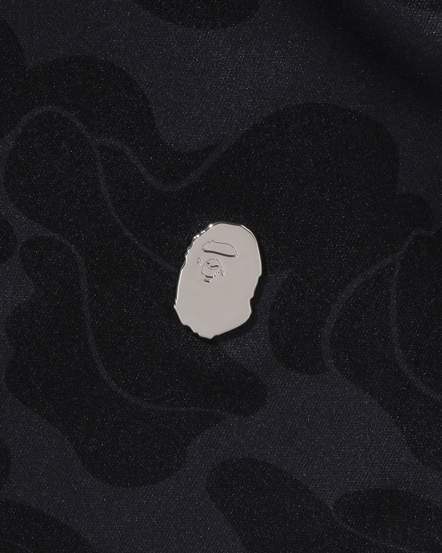 A BATHING APE® Solid Camo Relaxed Fit Shark Full Zip Hoodie