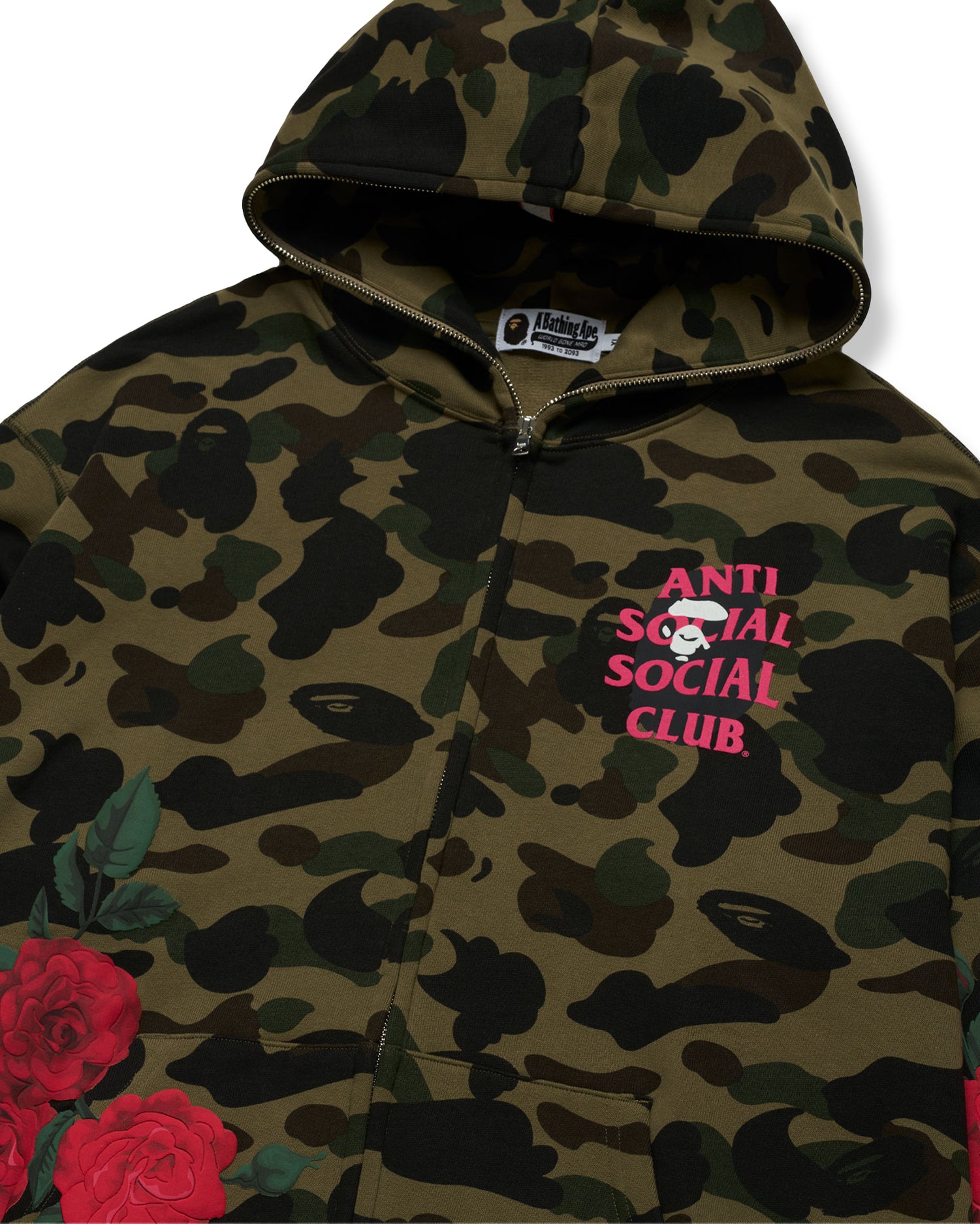 BAPE X ASSC Full Zip Hoodie