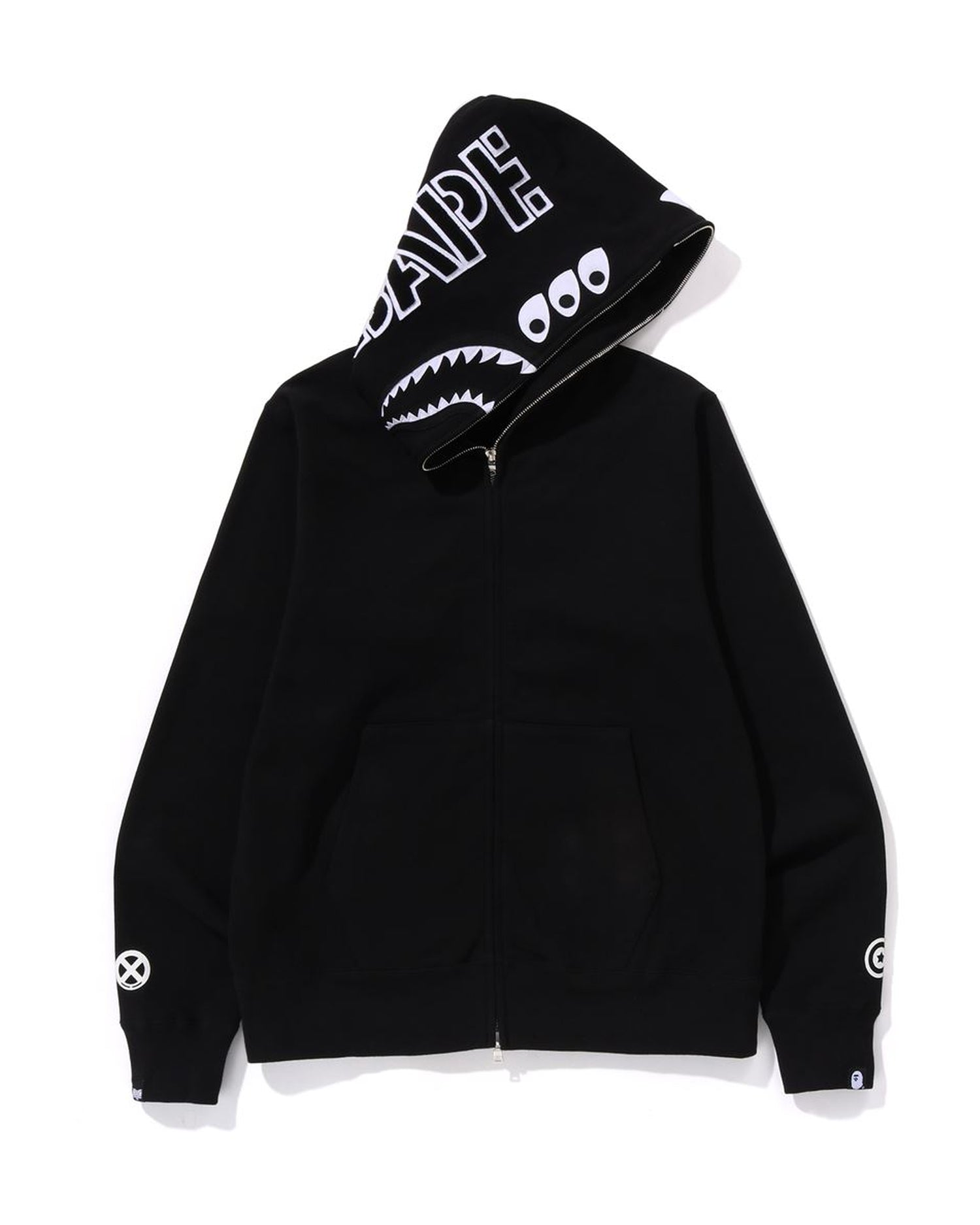 Bape shark hoodie outfit online