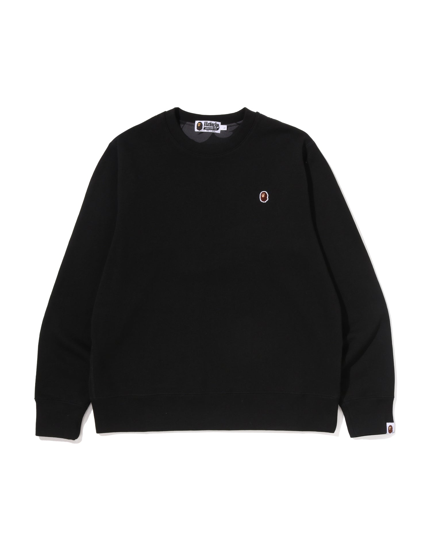 A Bathing Ape クルーネック スウェット A BATHING APE® One Point Crewneck Sweatshirt | Bape official