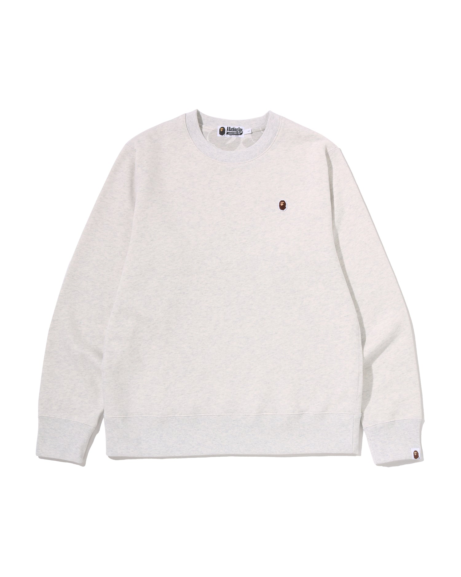 A BATHING APE® One Point Crewneck Sweatshirt | Bape official