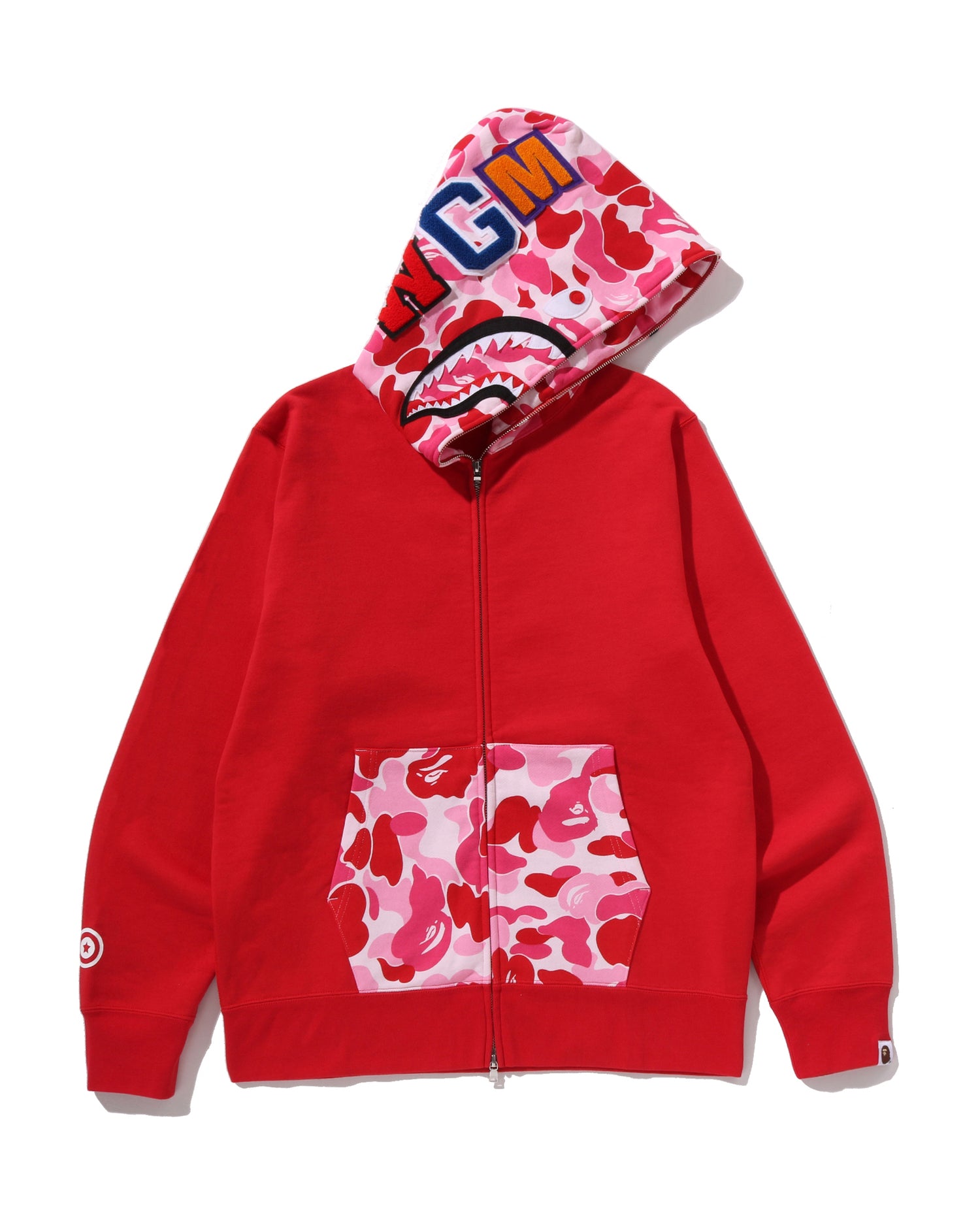 A BATHING APE® Abc Camo Shark Full Zip Hoodie | Bape official