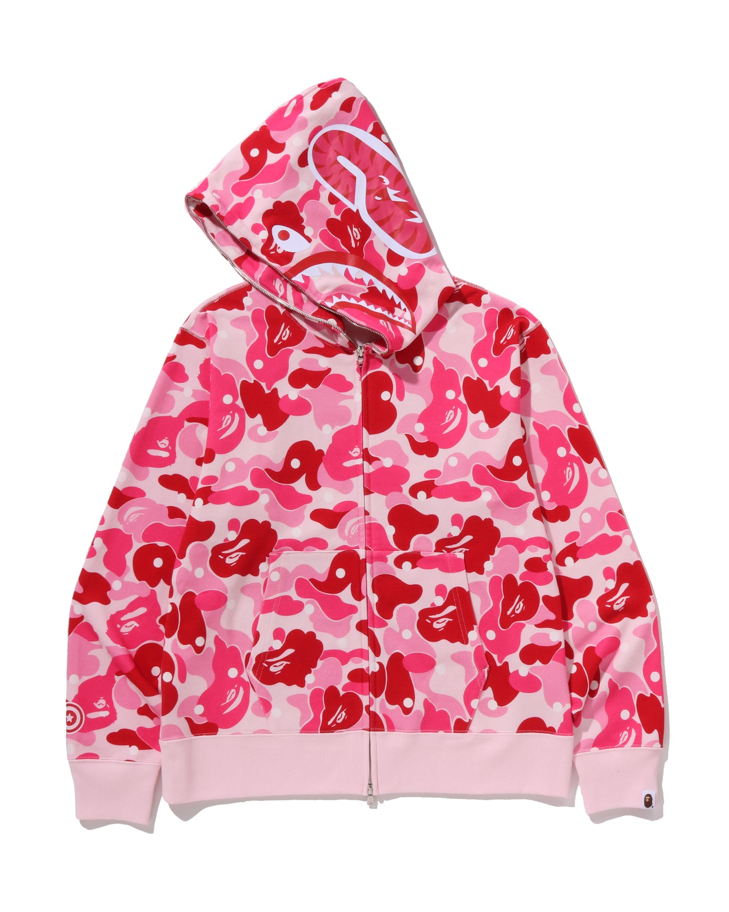 トップス BAPE Shark Hoodie parka SHARK FULL ZIP HOODIE LADIES – us.bape.com