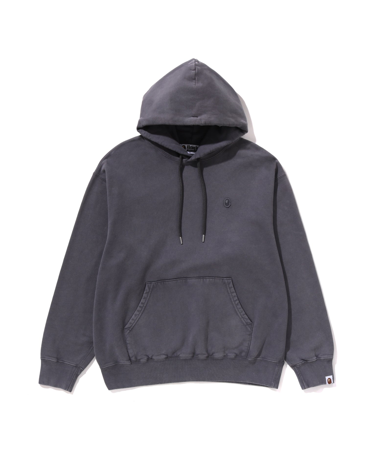 エイプパーカー A BATHING APE® Garment Dye One Point Relaxed Fit Pullover