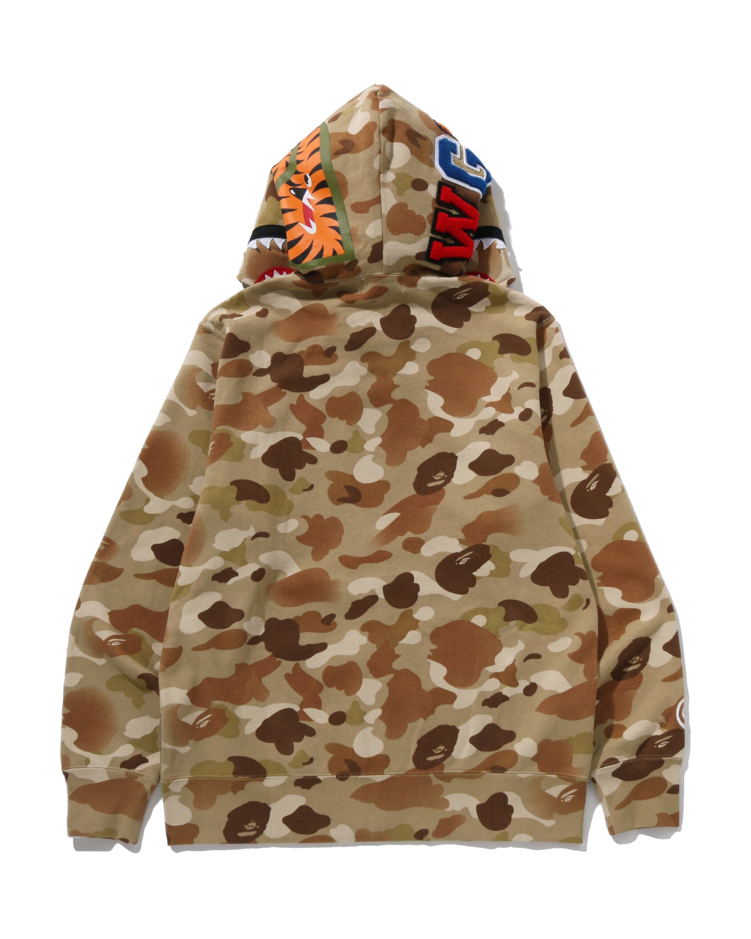 A BATHING APE® Gradation Camo Shark Full Zip Hoodie | Bape