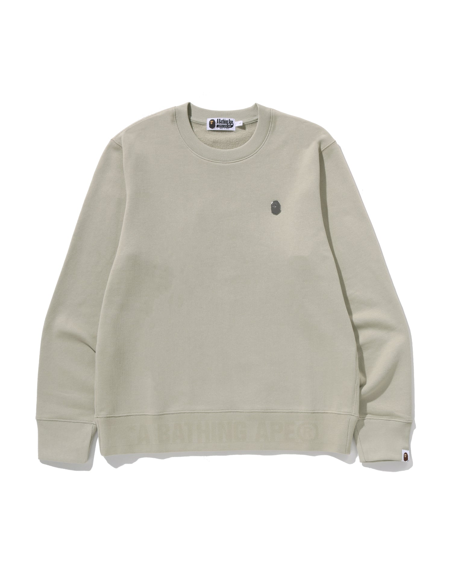 A BATHING APE® One Point Crewneck Sweatshirt | Bape official