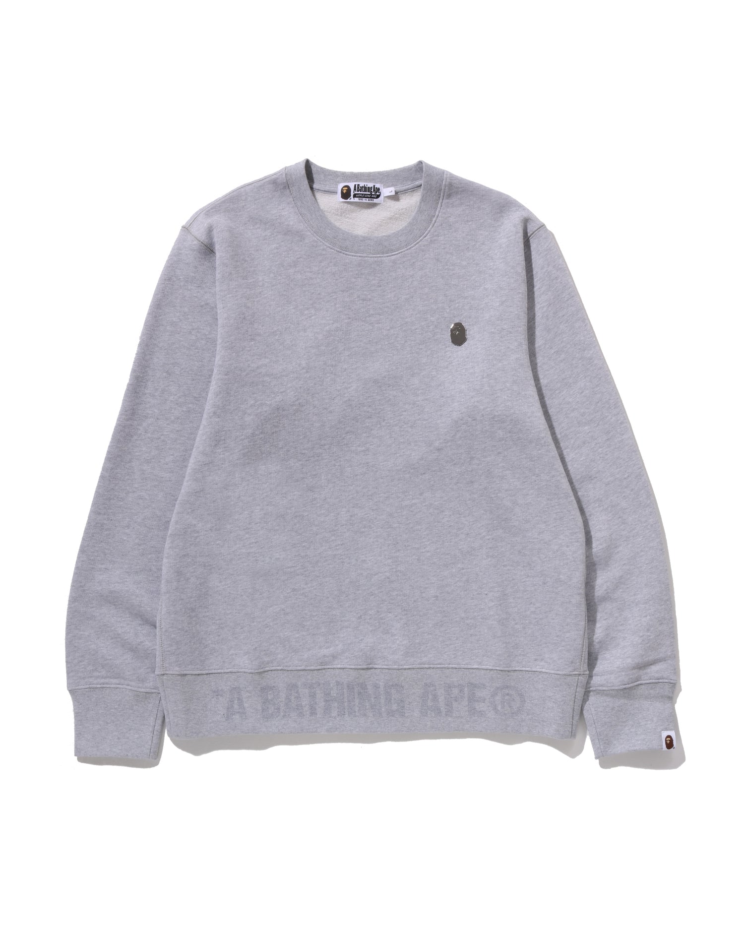A BATHING APE One Point Crewneck Sweatshirt | Bape official