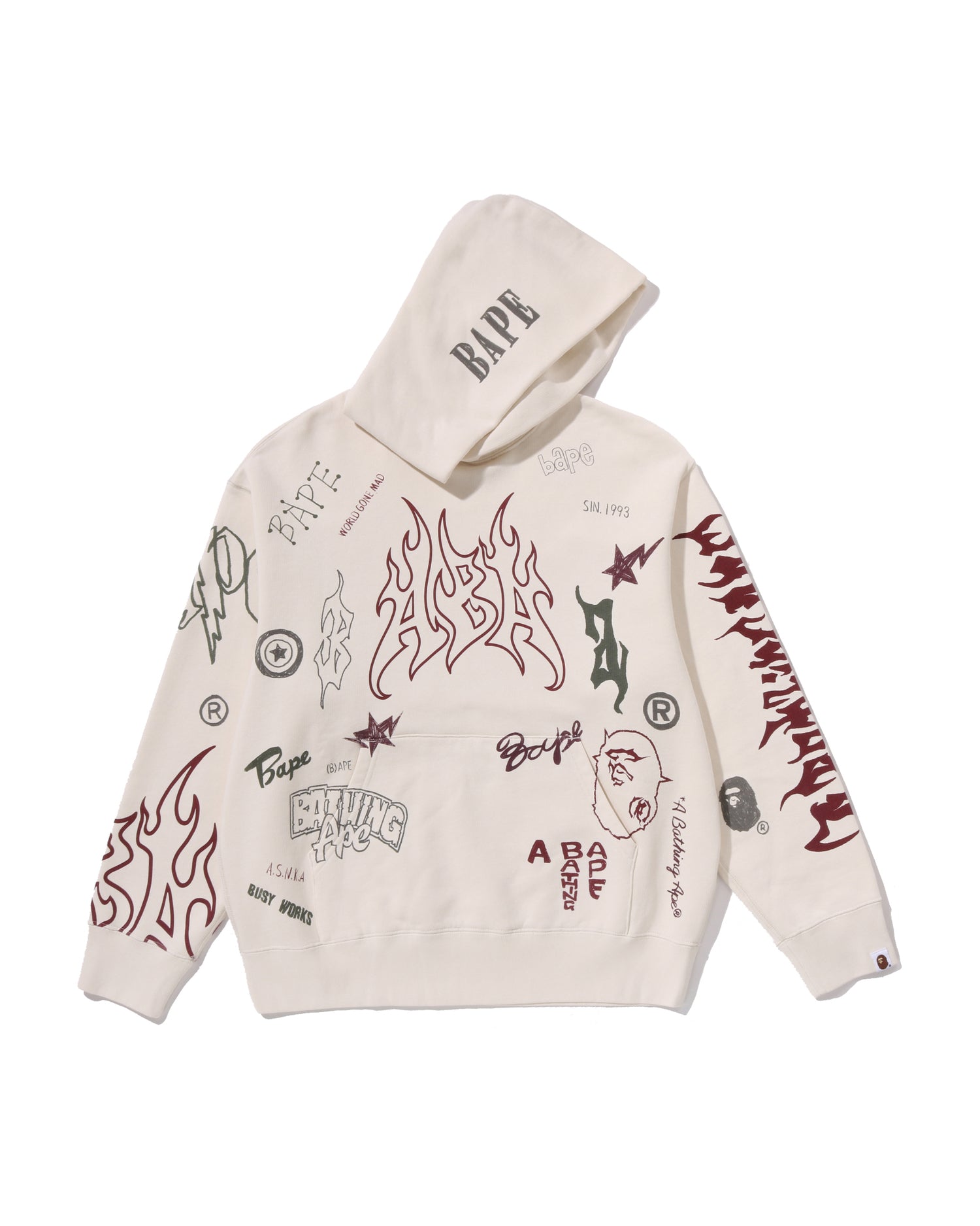 サ*ト様 BY BATHING APE RELAXED PULLOVER HOO A BATHING APE BY BATHING APE RELAXED PULLOVER HOODIE -ONLINE